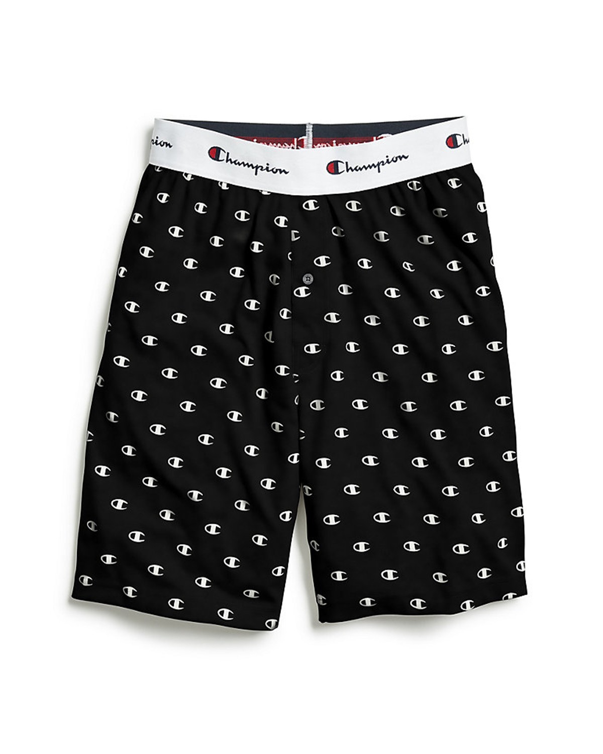 Champion MSJSBK Men's Logo Sleep Shorts Free Shipping Available