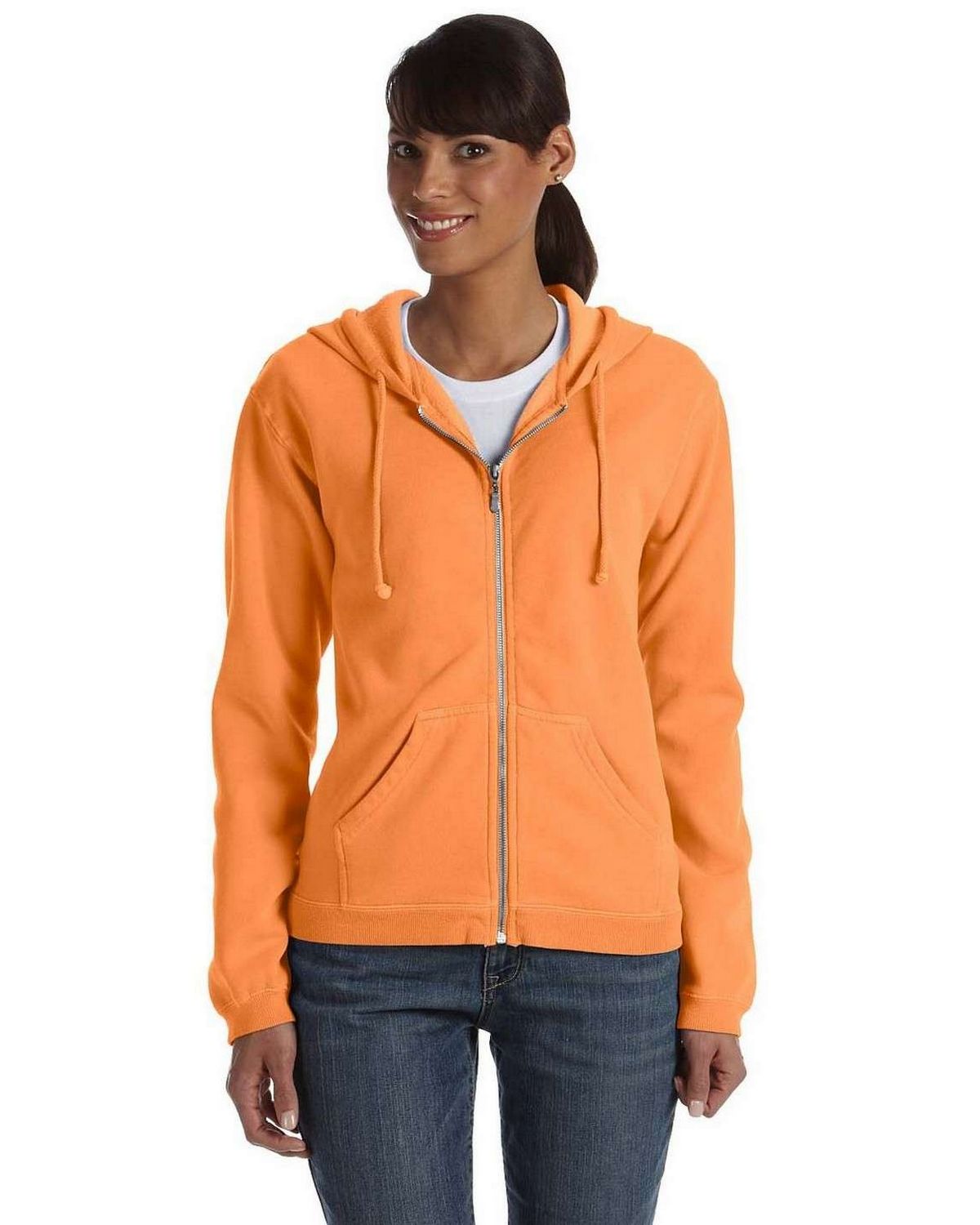 Comfort Colors C1598 | Comfort Colors C1598 Women's Full Zip Hooded Fleece