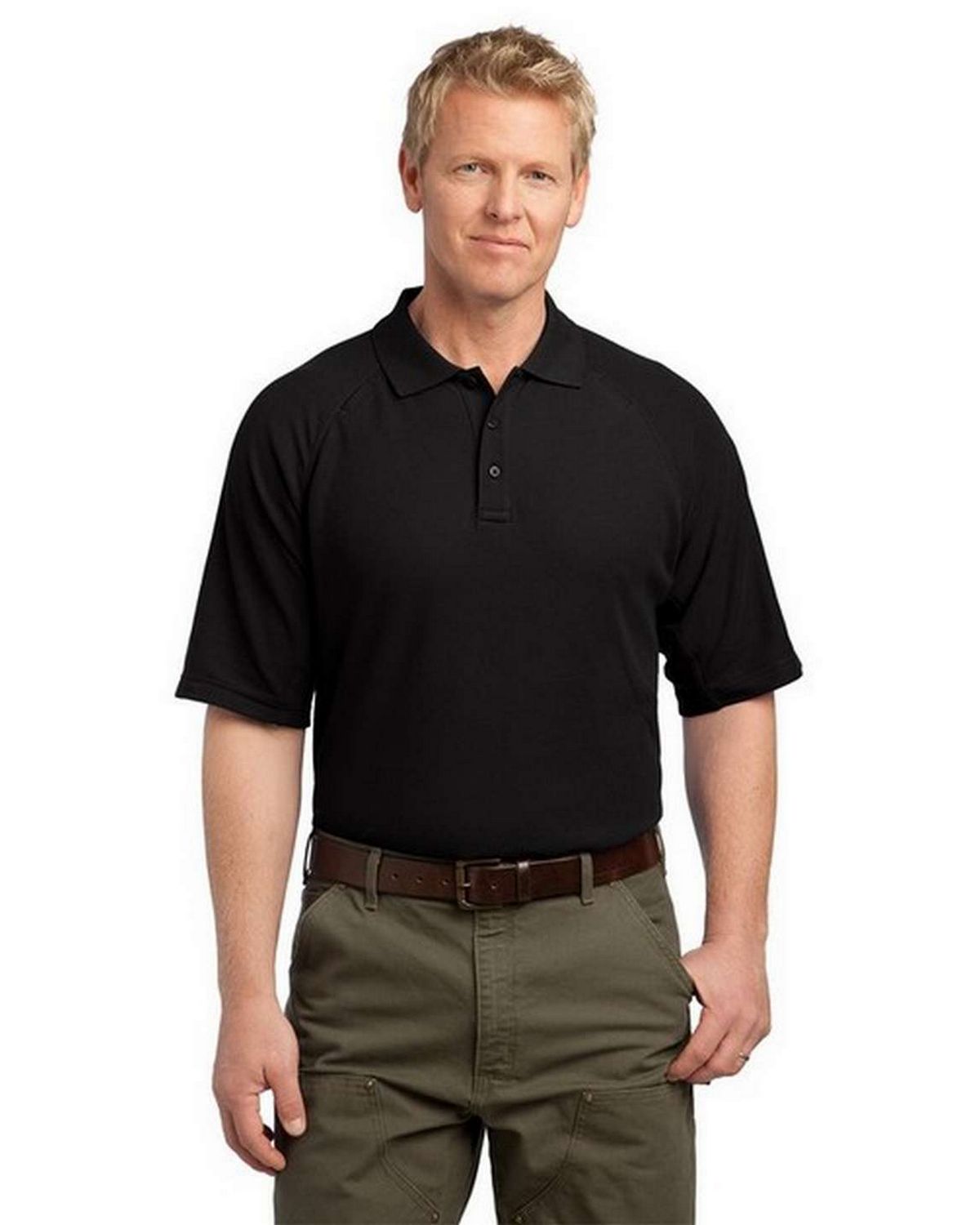 Cornerstone CS414 | Cornerstone CS414 Men's EZCotton Tactical Polo