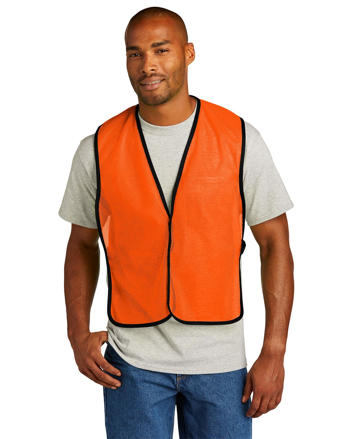 Cornerstone CSV01 Cornerstone CSV01 Men's Enhanced Visibility Mesh Vest