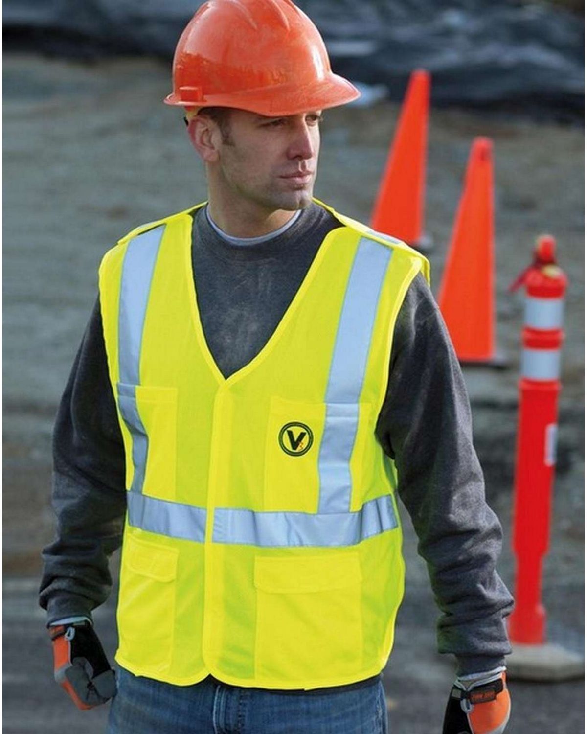 Cornerstone CSV404 Cornerstone CSV404 Men's Breakaway Mesh Safety Vest
