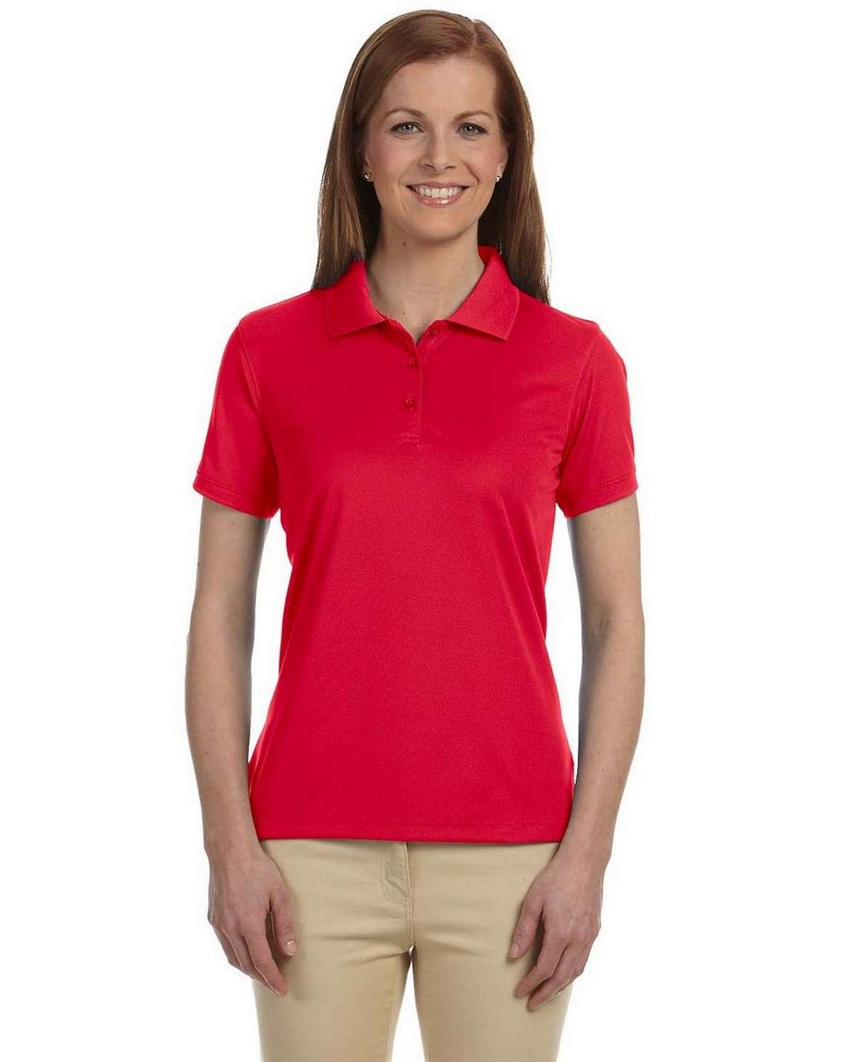 Devon & Jones DG385W Ladies Dri-Fast Advantage Solid Mesh Polo