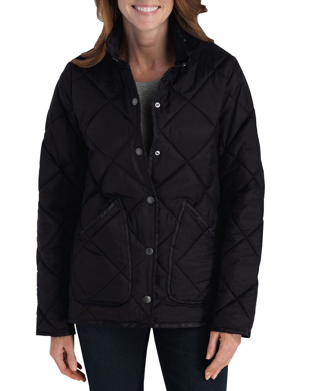 Dickies FJ242 Ladies Diamond Quilted Nylon Jacket