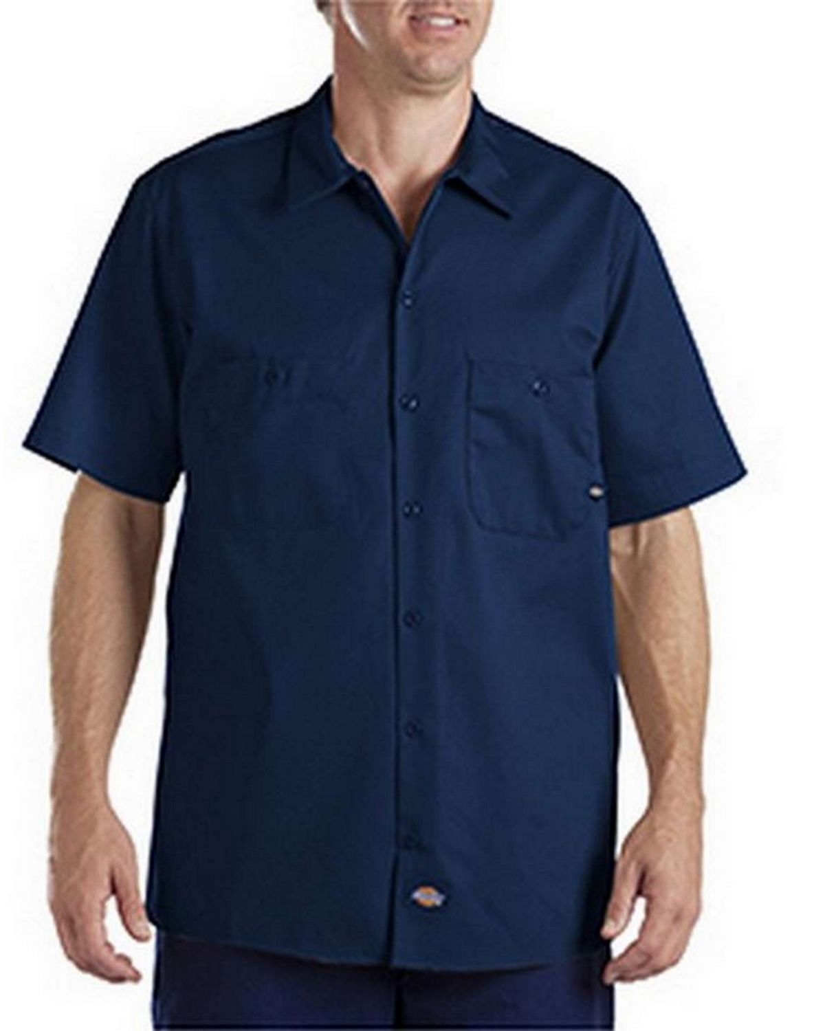 Dickies LS307 Industrial Short-Sleeve Cotton Work Shirt