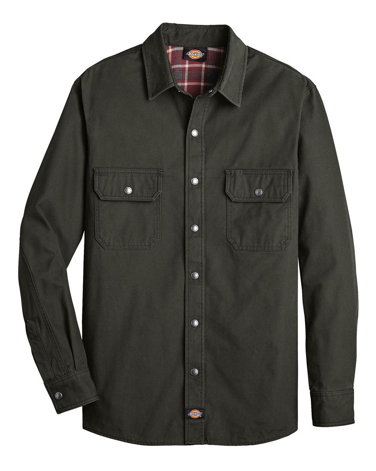 Dickies WL610 Mens Relaxed Fit Flannel Lined Shirt