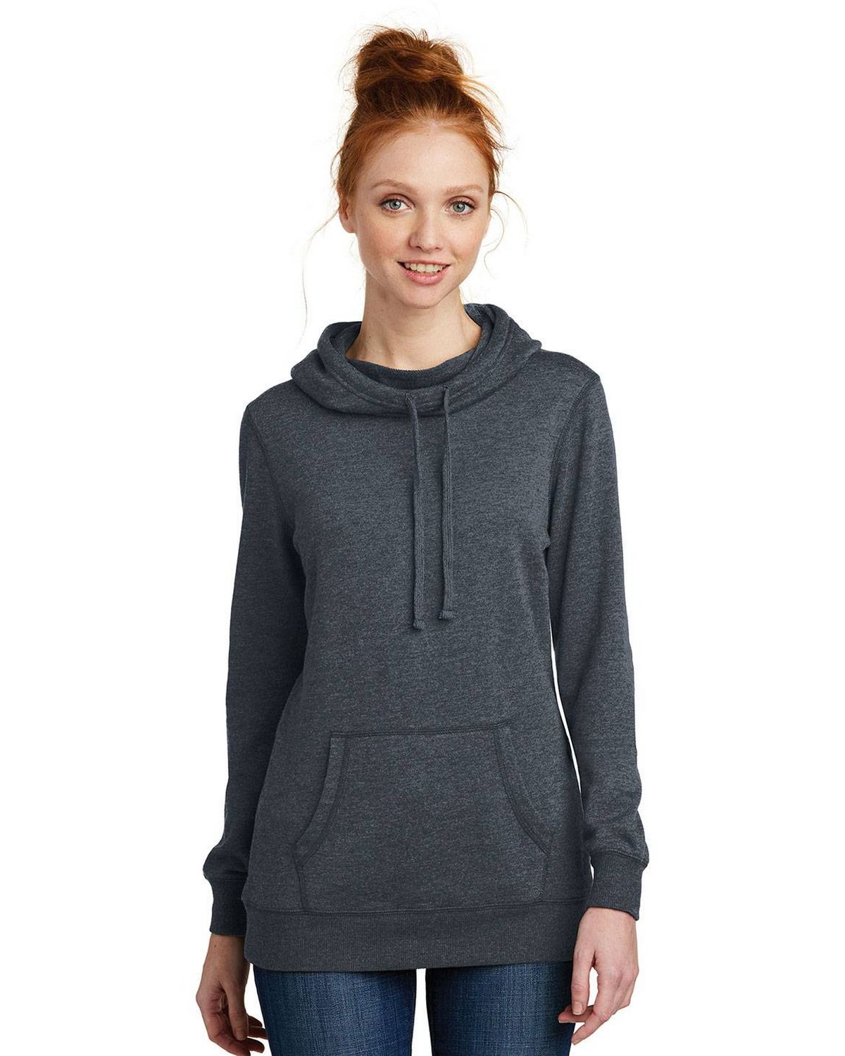 District DM493 | District DM493 Women's Lightweight Fleece Hoodie