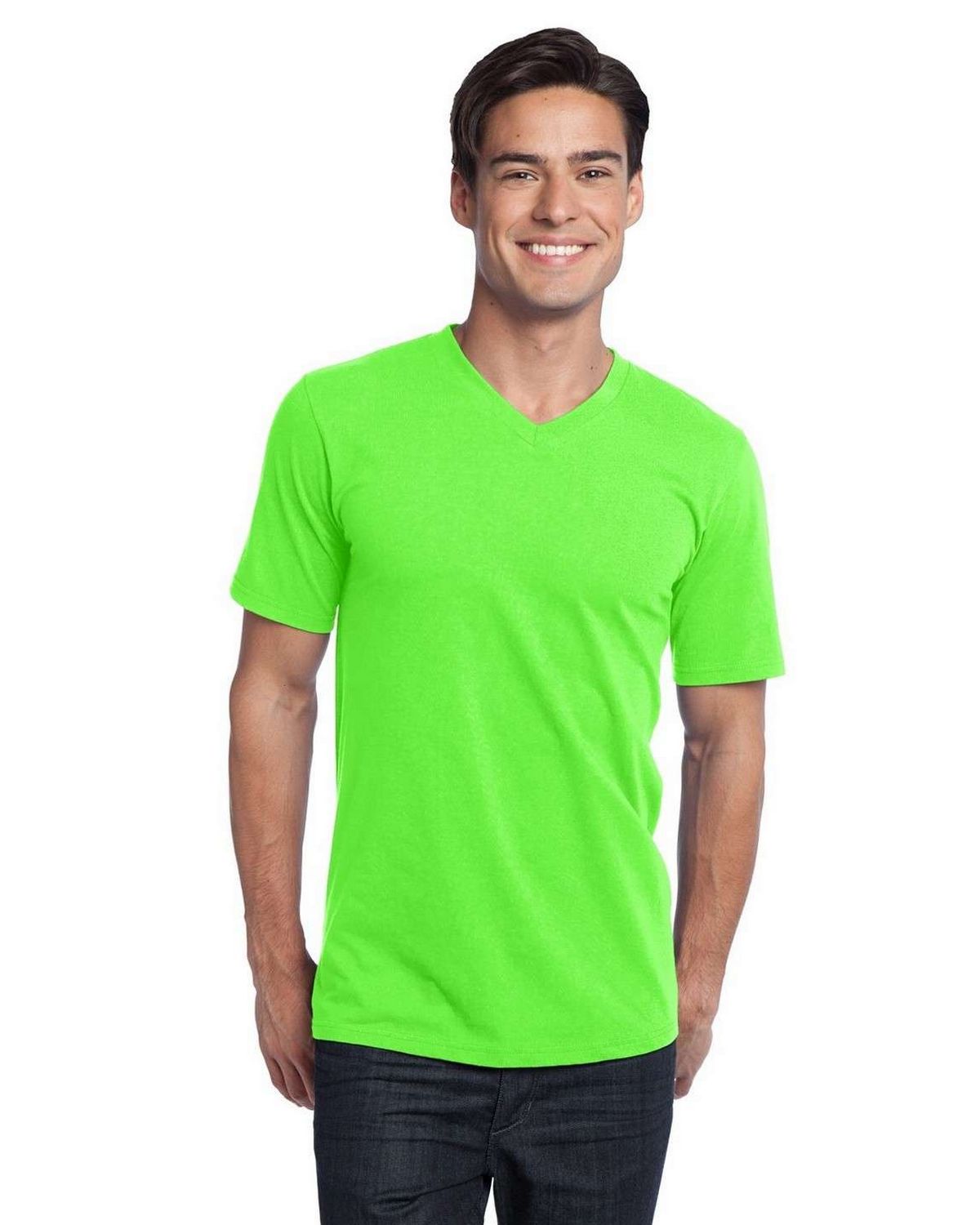 District DT5500 Young Mens The Concert VNeck Tee