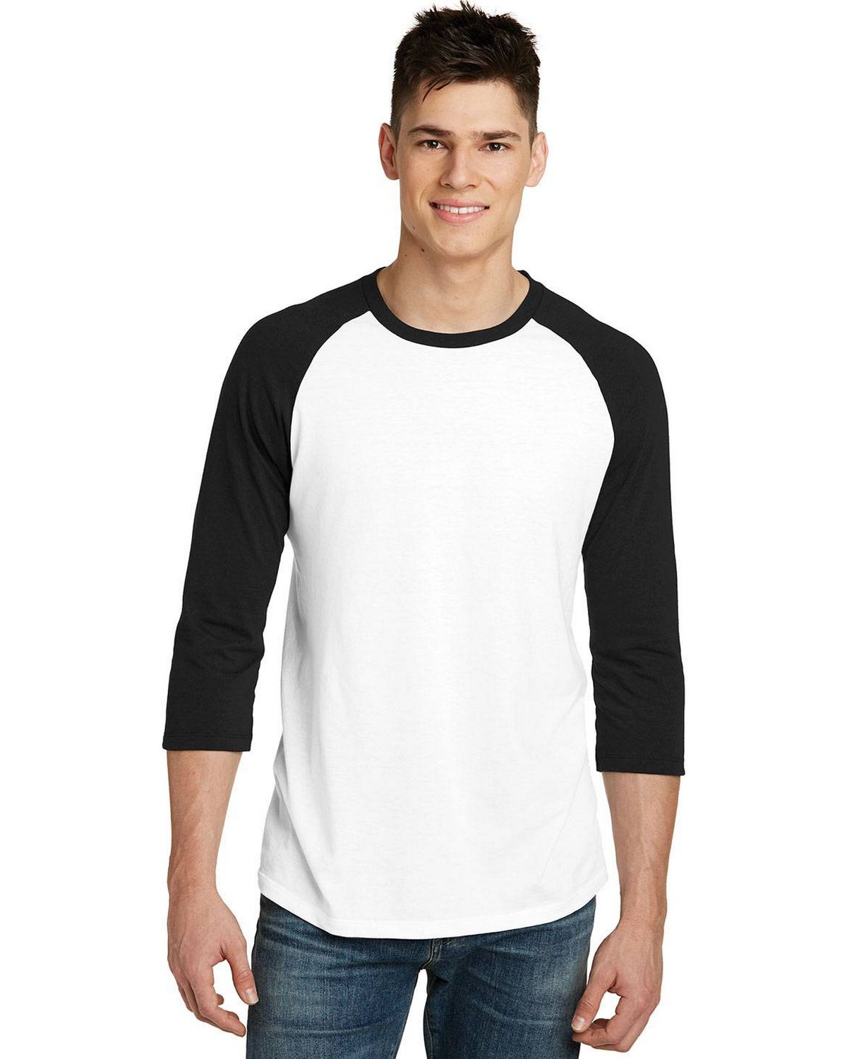 District DT6210 | District DT6210 Men's Very Important Tee 3/4 Sleeve ...