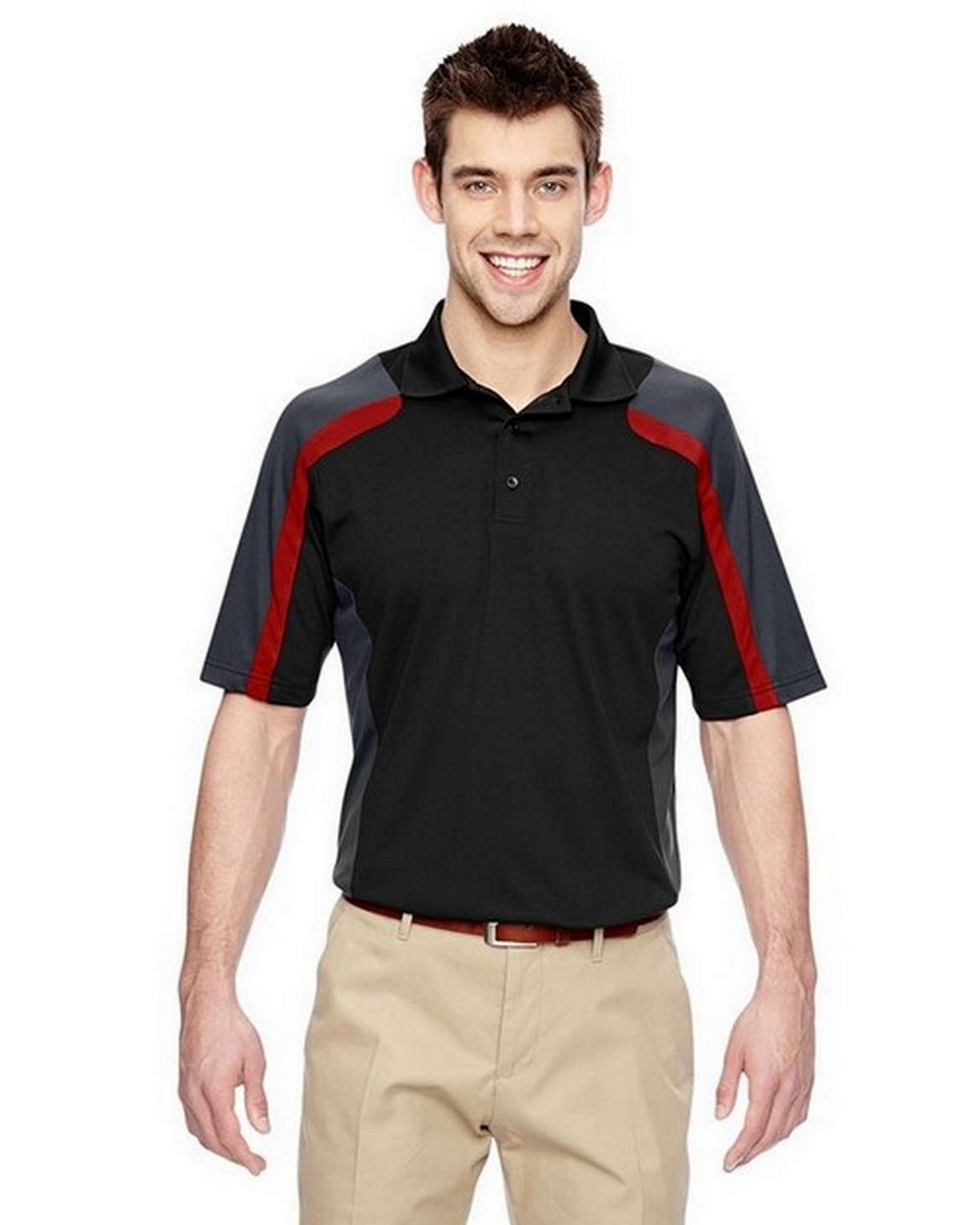 Extreme 85119 Mens Eperformance Strike Colorblock Snag Protection Polo