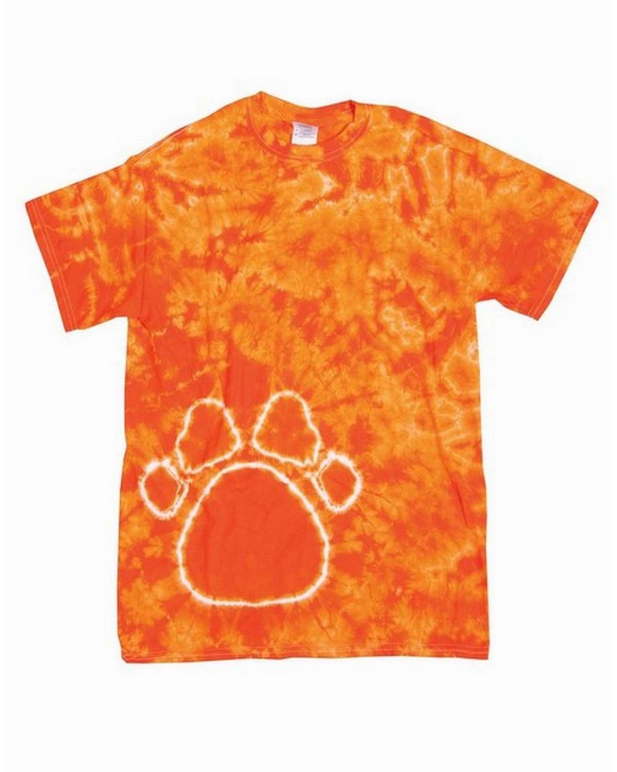 Buy Gildan Tie-Dyes 58 Adult Pawprints Tee