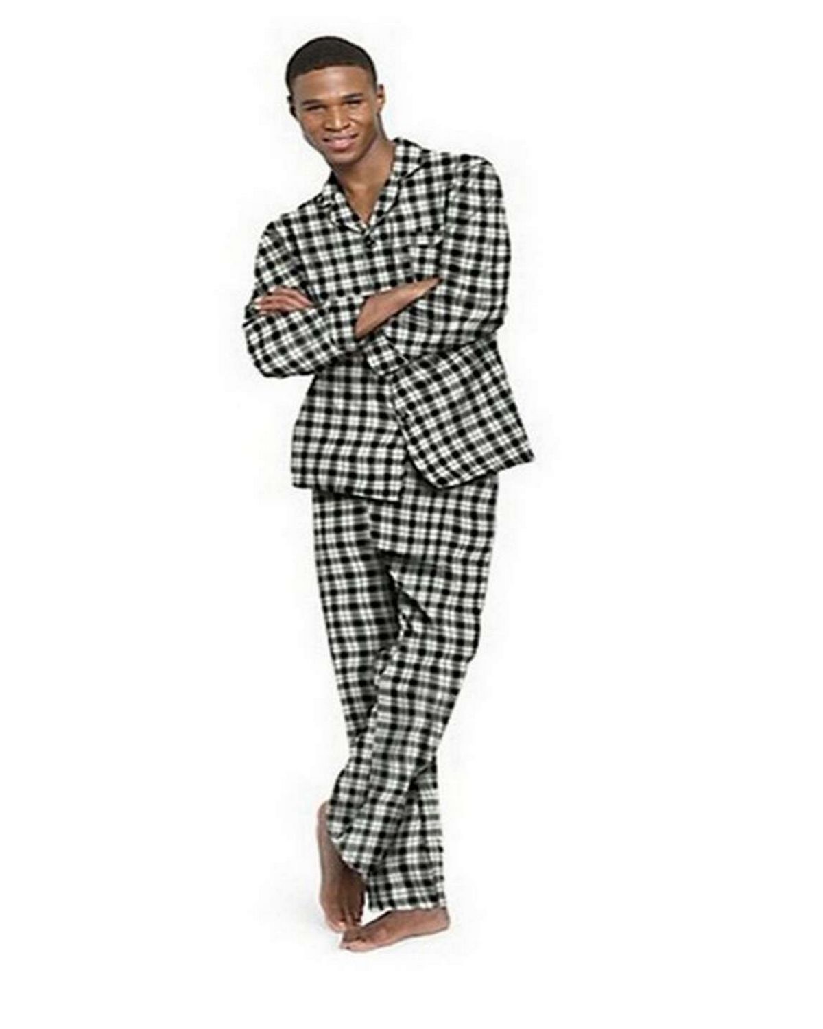 Buy Hanes 25401 Mens Flannel Pajamas