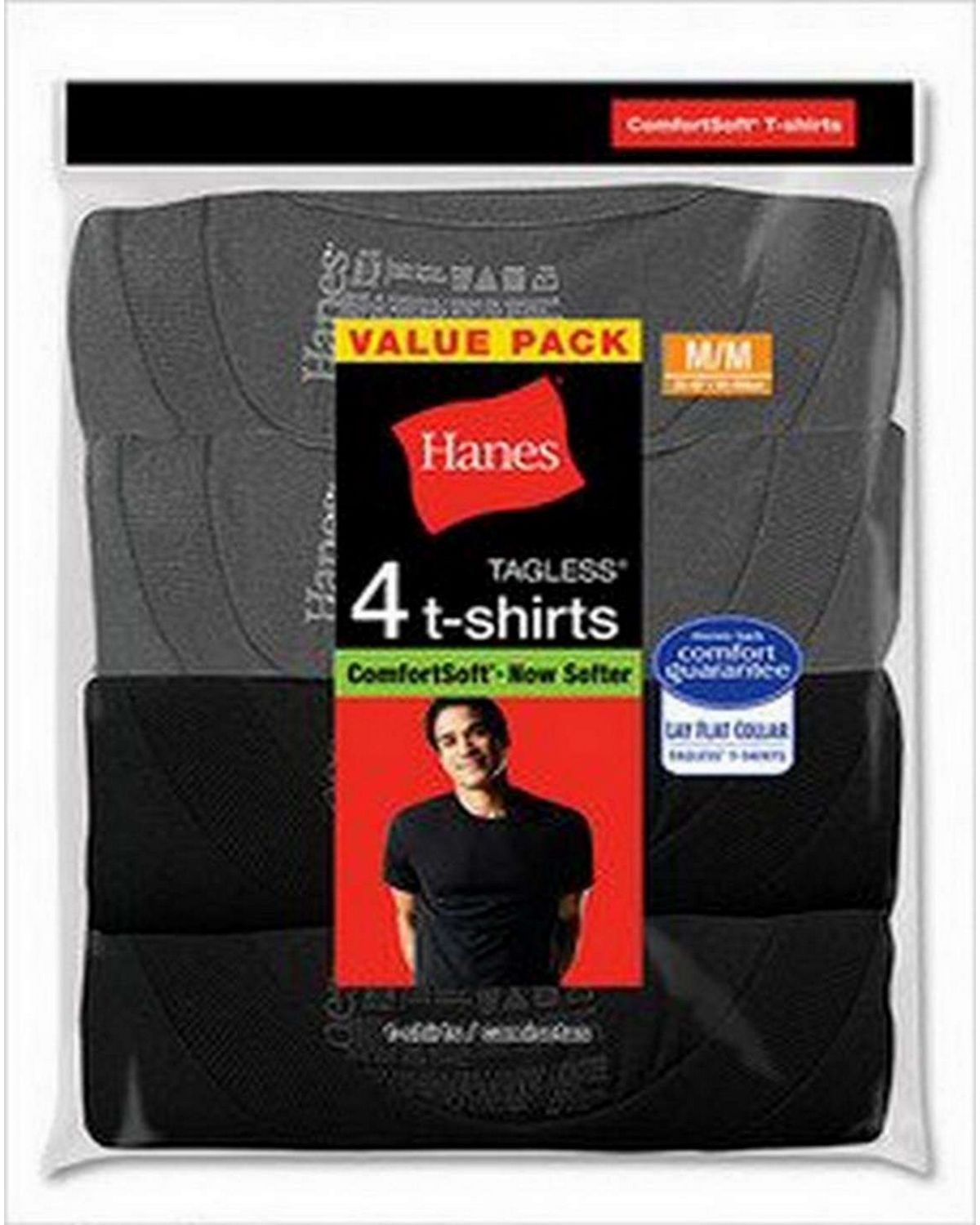 Hanes 2165P4 Comfort Soft Dyed Crew Tee - Shop at ApparelnBags.com