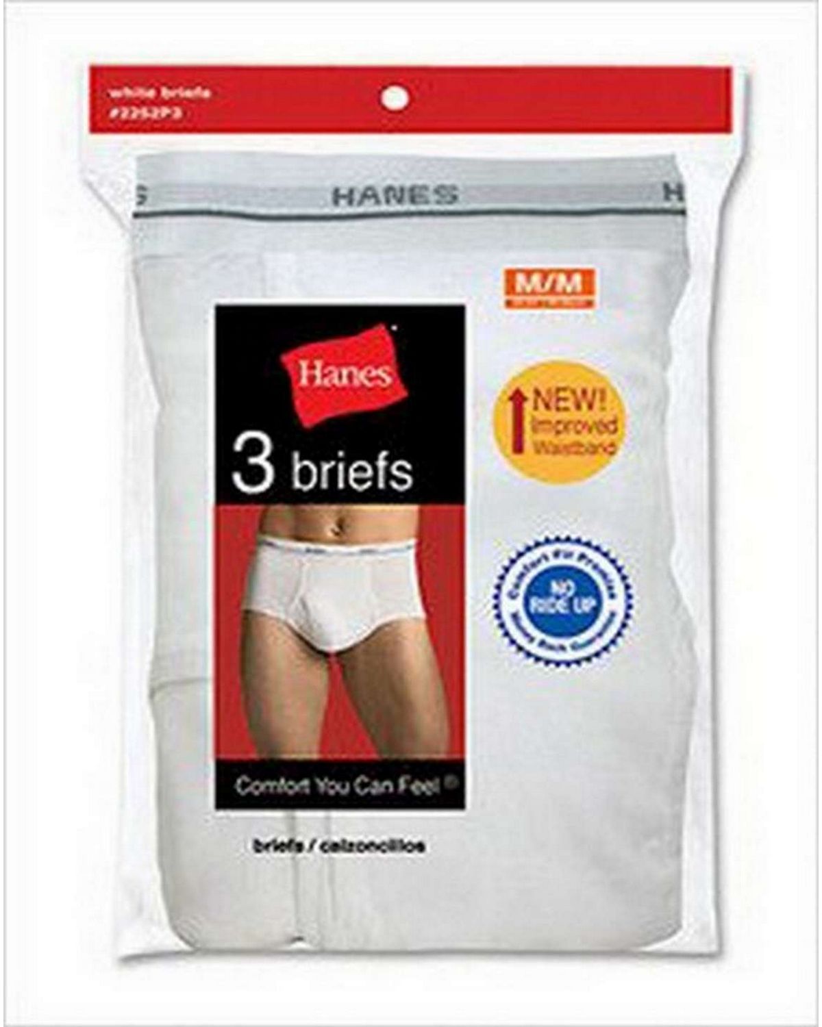 Hanes Brief 3-Pack 2252p3 : : Clothing, Shoes & Accessories