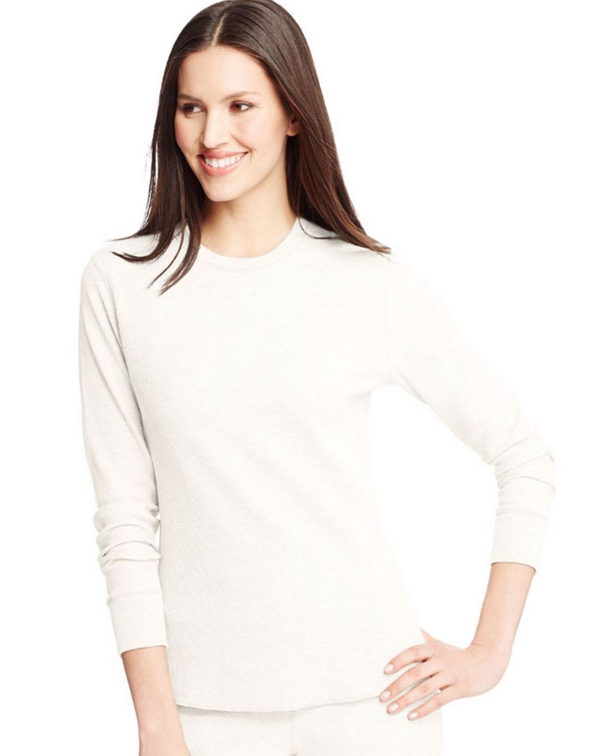 Hanes 24500 | Hanes 24500 Women's X-Temp Thermal Crew Shirt