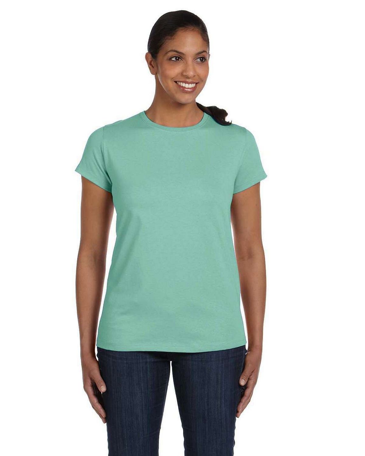 Hanes 5680 | Hanes 5680 Women's ComfortSoft Cotton T Shirt