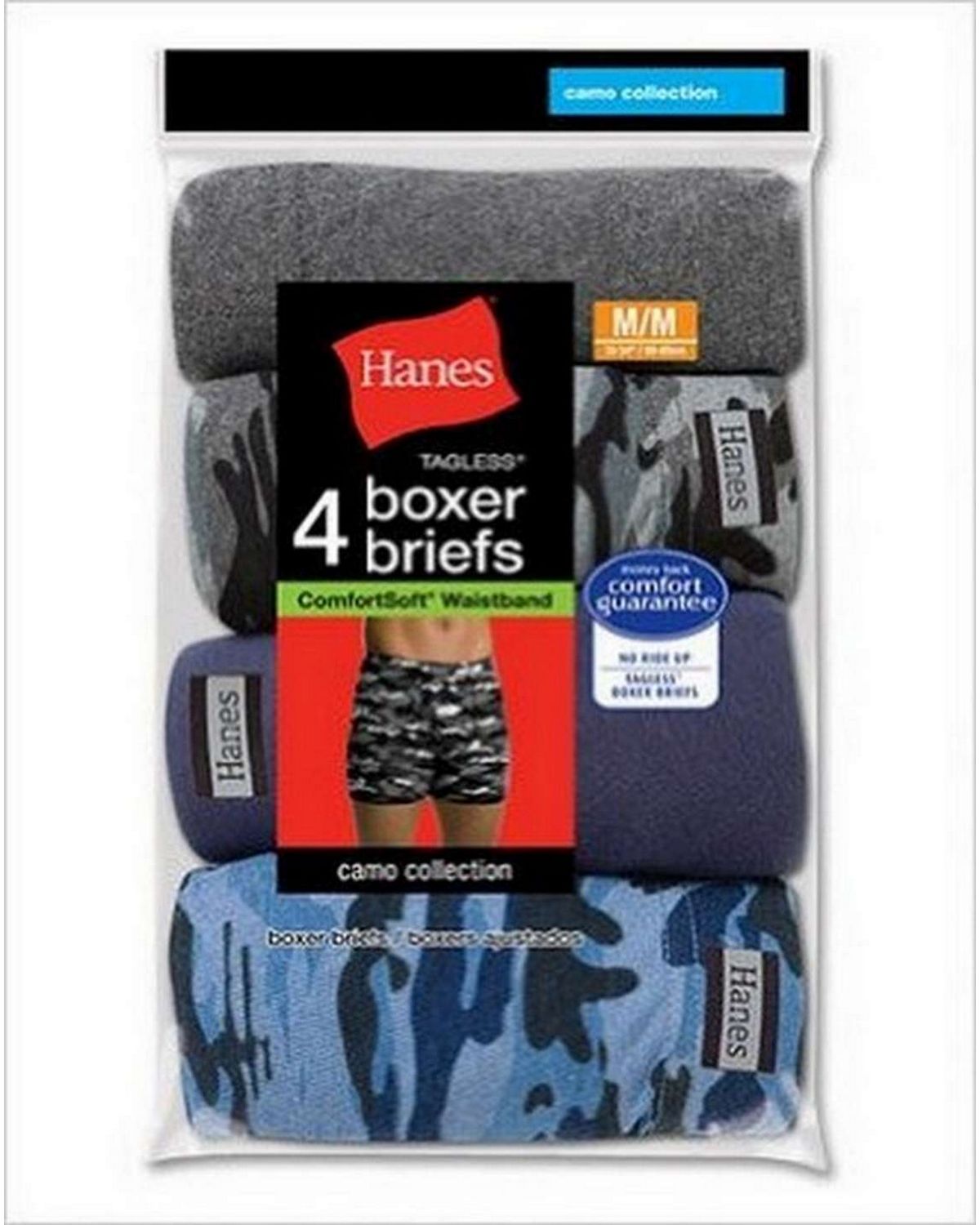 Hanes 7470CM | Hanes 7470CM Men's Comfort Soft Boxer Brief Camo ...