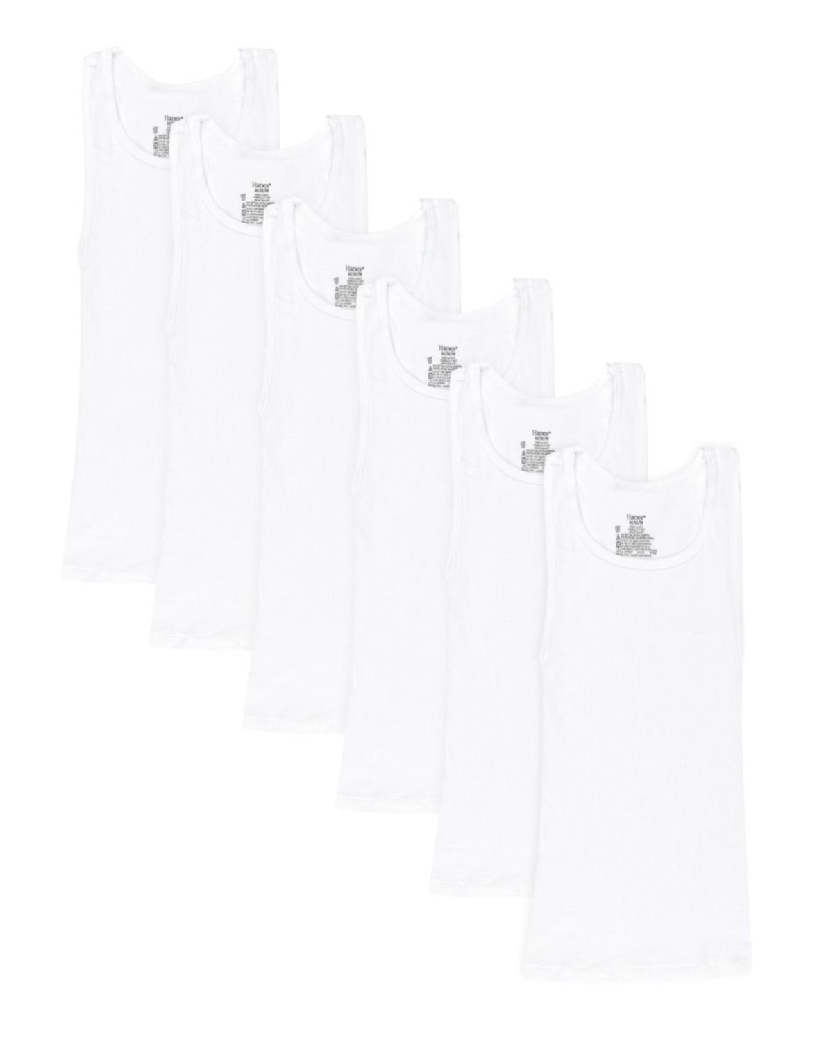 Hanes BRLTA6 EcoSmart Boys' Tank 6-Pack (5 + 1 Free Bonus Pack) - Free ...