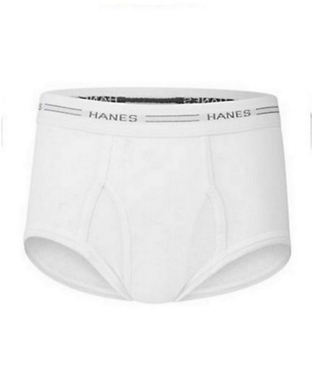 Hanes BU252C Boys Ultimate White Brief with Comfort Flex Waistband 6-Pack