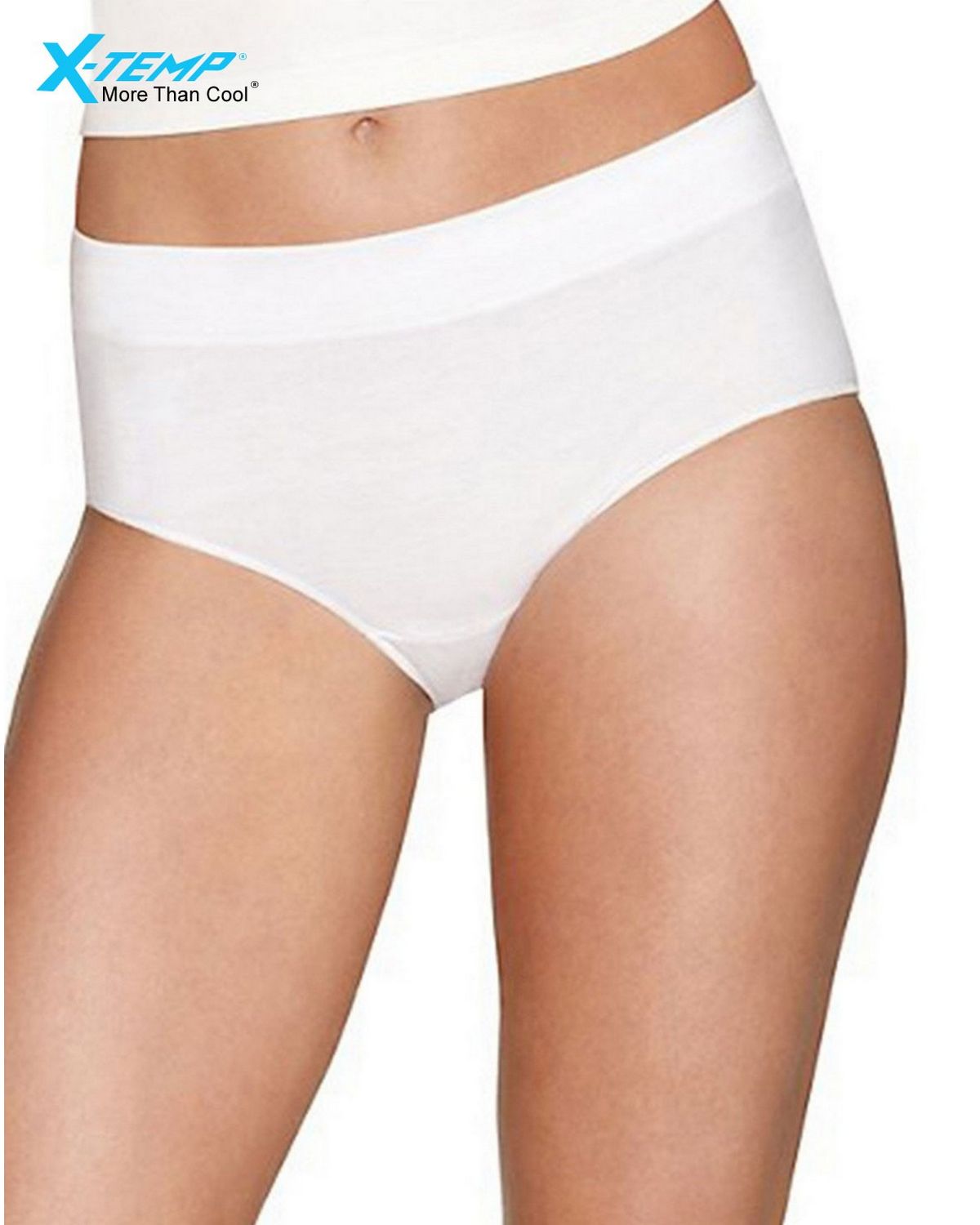Hanes CC38AS Womens Constant Comfort X-Temp Brief Panties 3-Pack
