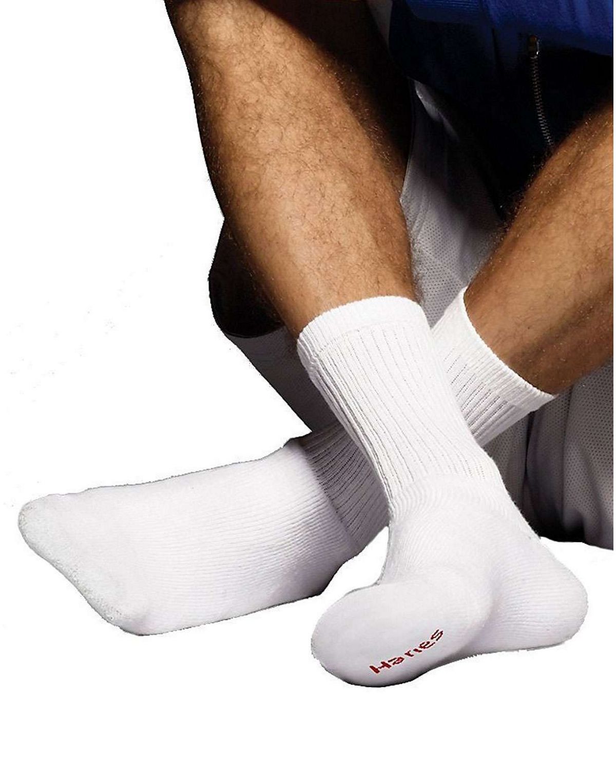 Hanes CL85 Hanes CL85 Classics Men's ComfortSoft Crew Socks Grey 6Pack