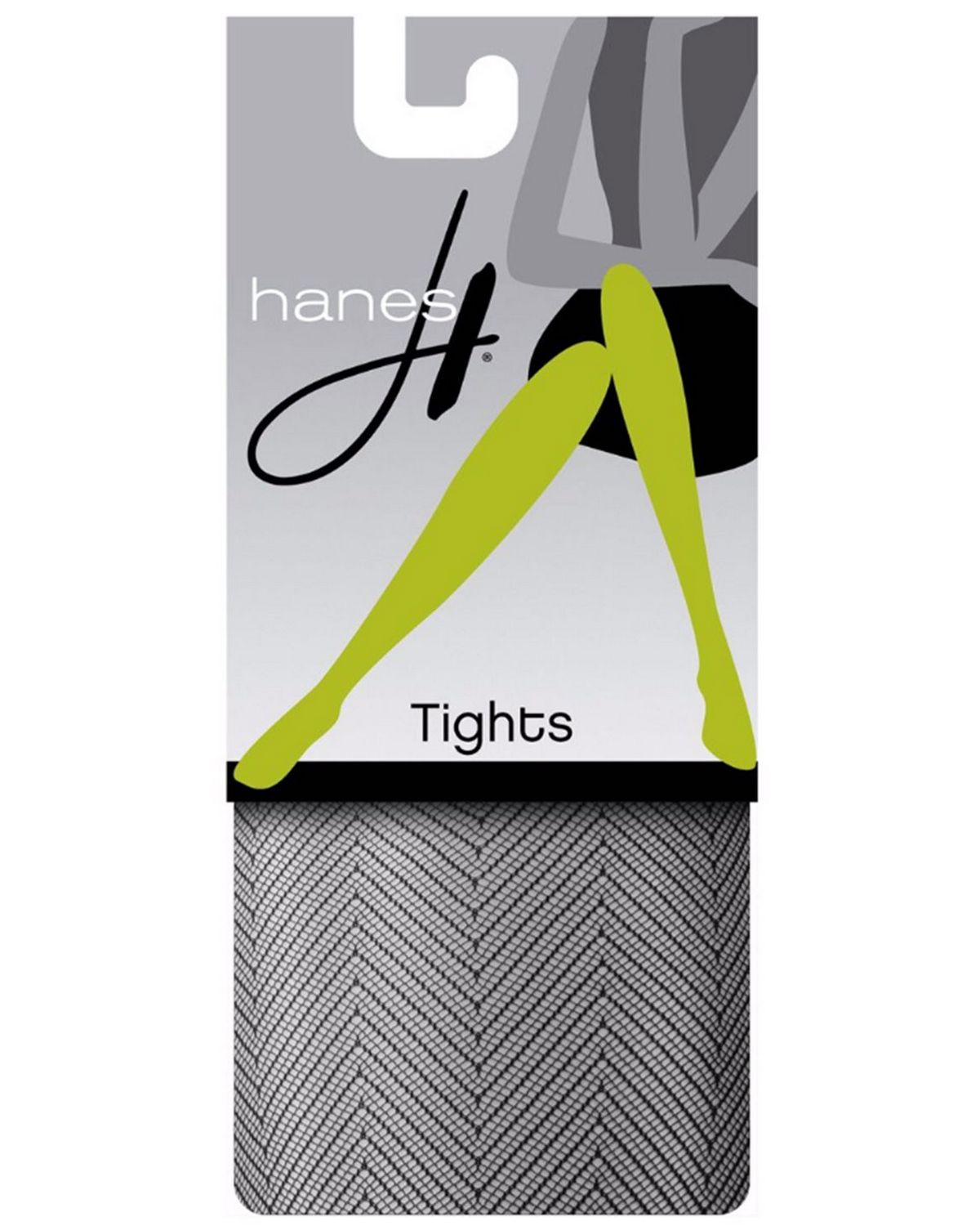 Size Chart for Hanes HFT002 Herringbone Tights