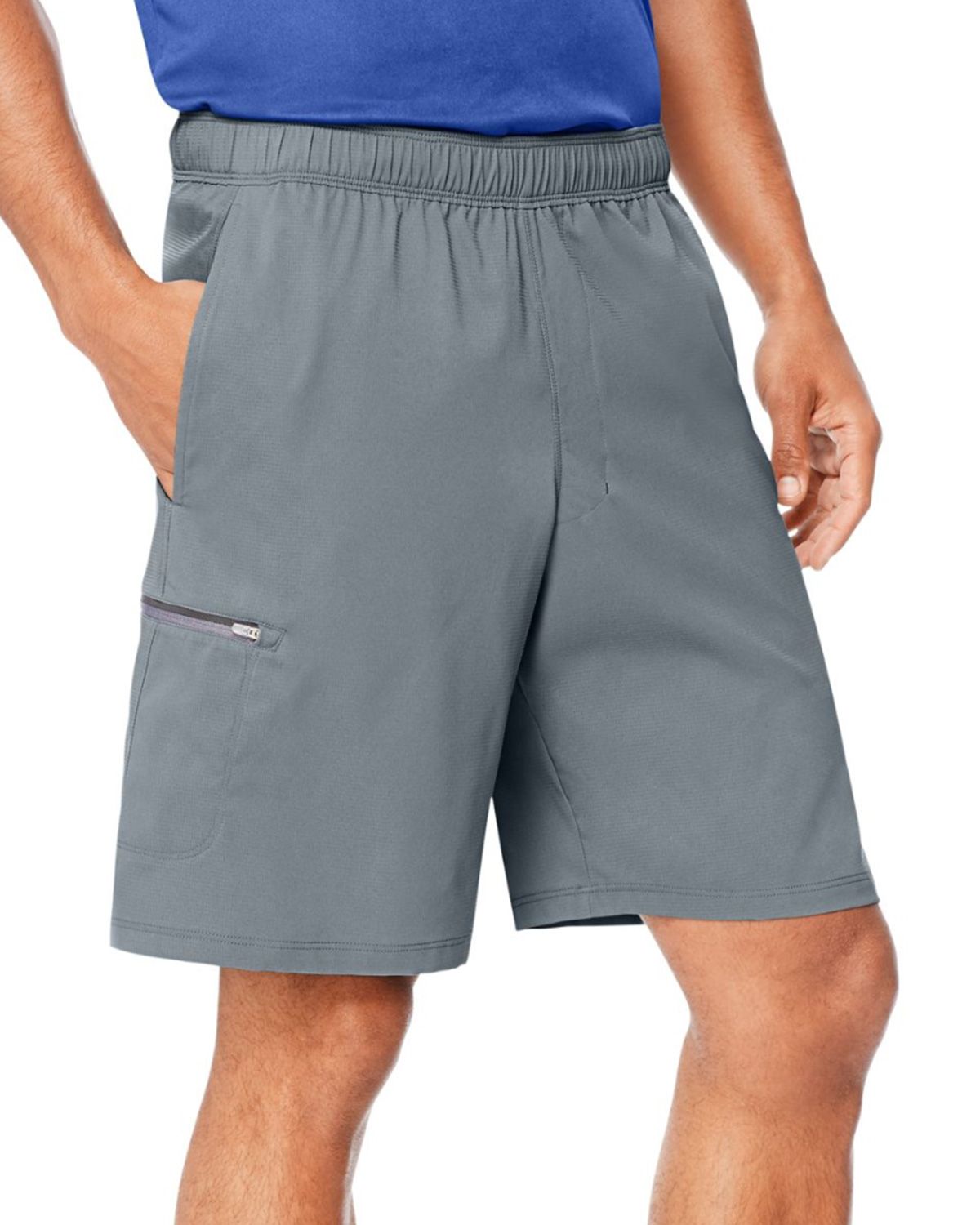 Hanes O2368 Sport Mens Hybrid Pocket Shorts