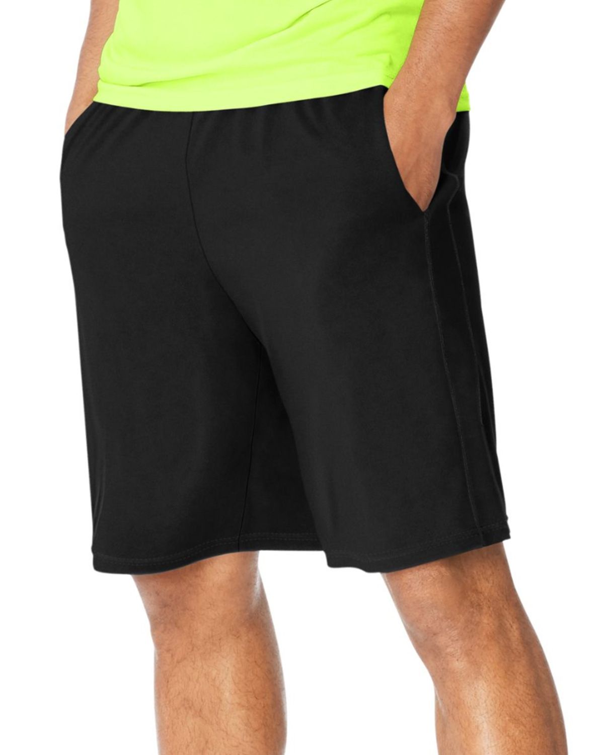 Hanes O5864 Sport Mens Performance Pocket Shorts