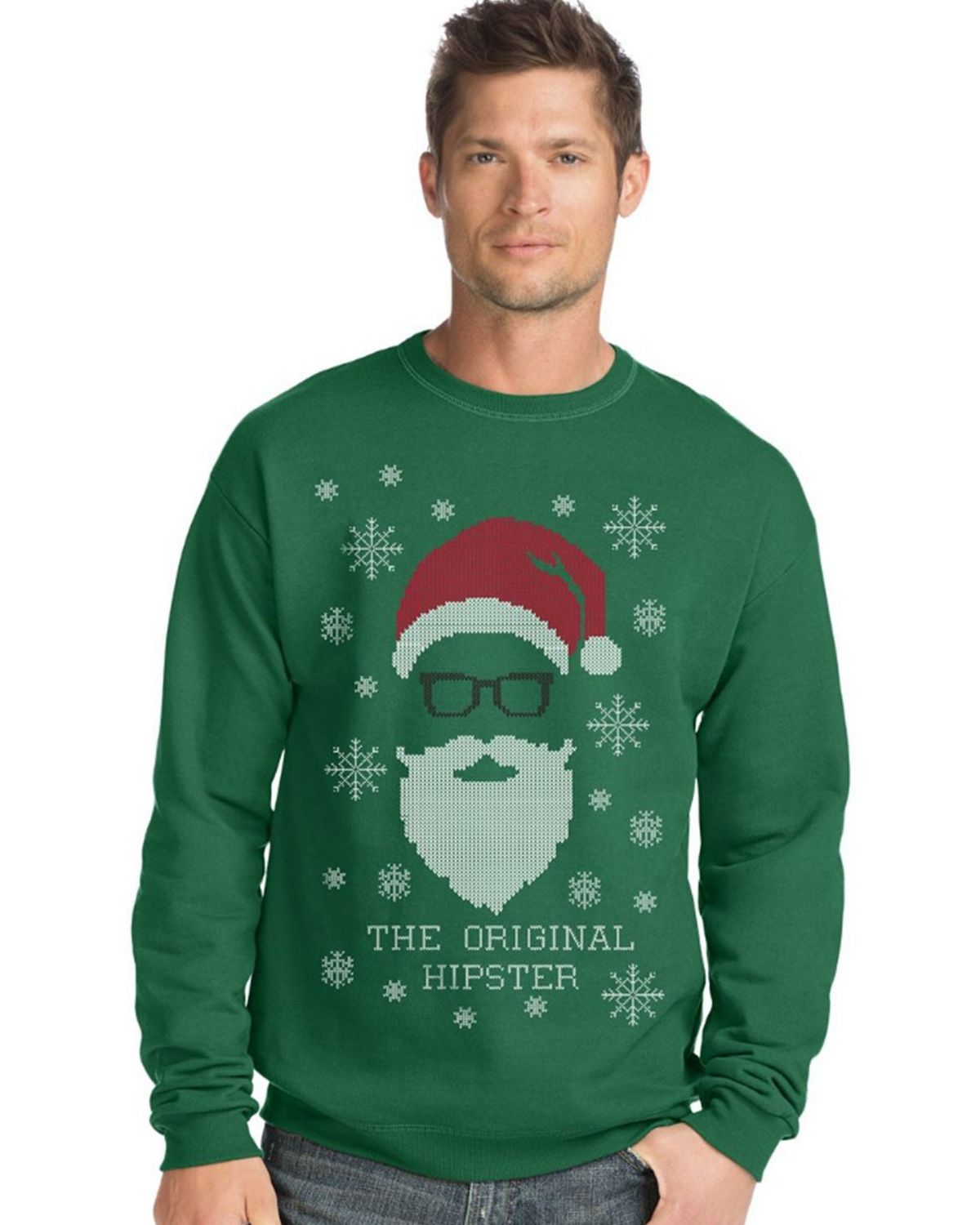 Hanes O5A11 Hanes O5A11 Men s Ugly Christmas Sweatshirt