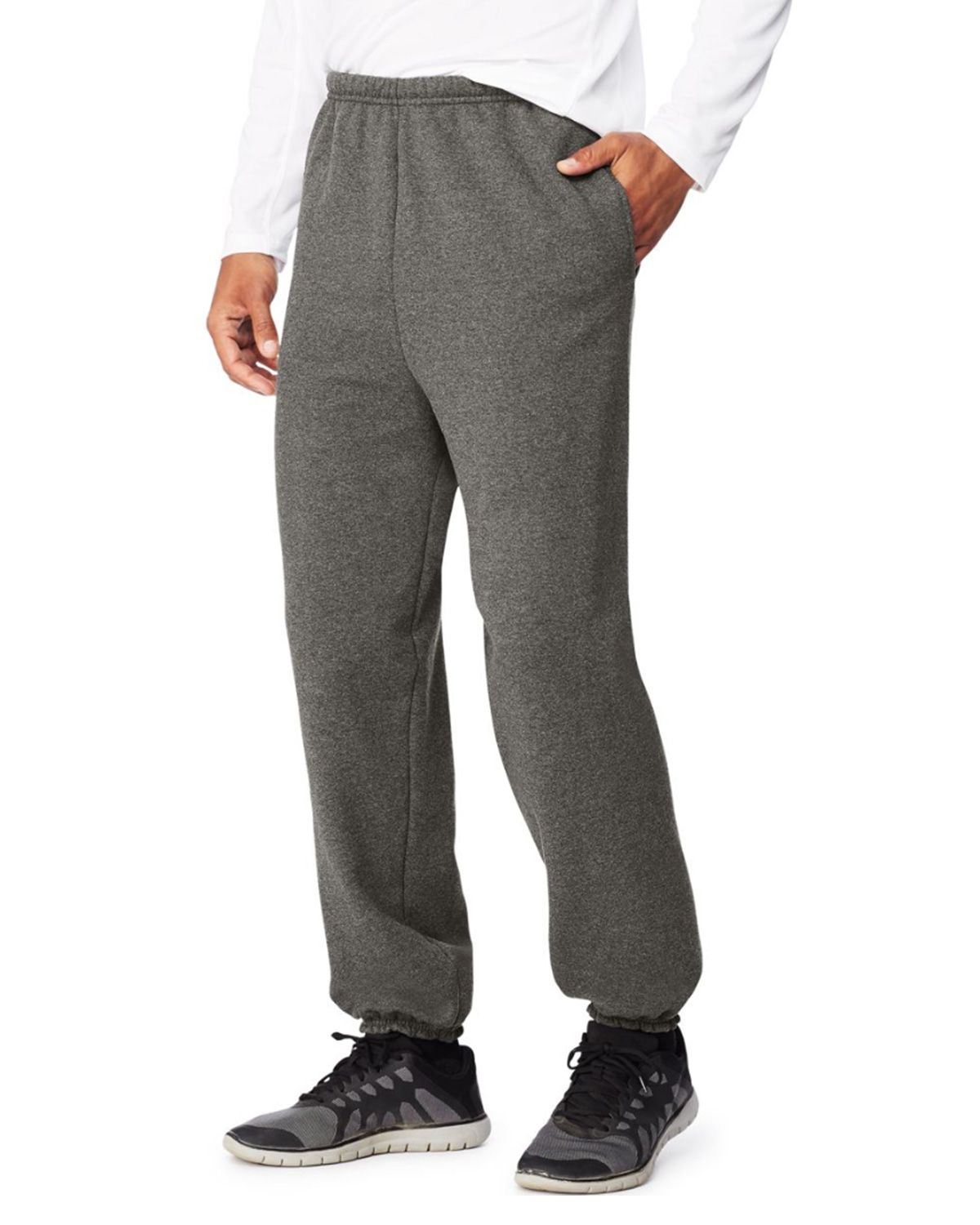 Hanes OF360 Sport Ultimate Cotton Mens Fleece Sweatpants With Pockets
