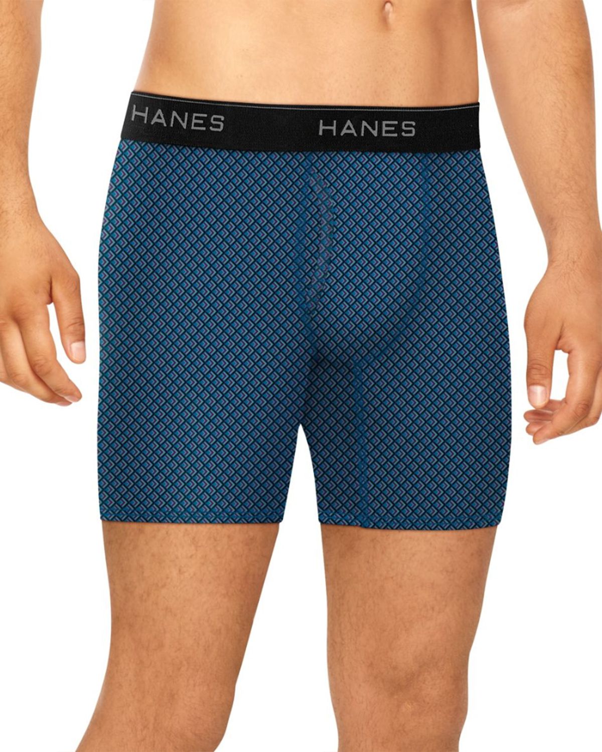 Hanes ST73B3 Mens Stretch Boxer Briefs With Comfort Flex Waistband 2XL ...