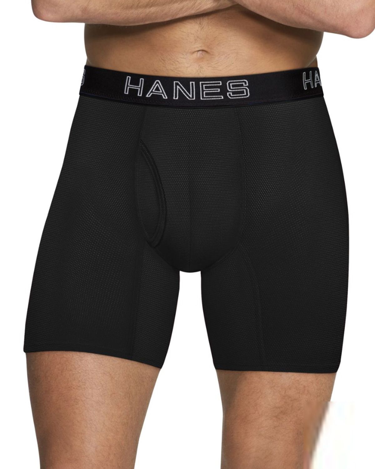 Hanes UWBBB4 Hanes UWBBB4 Ultimate Men's Flex Fit Mesh Boxer Briefs
