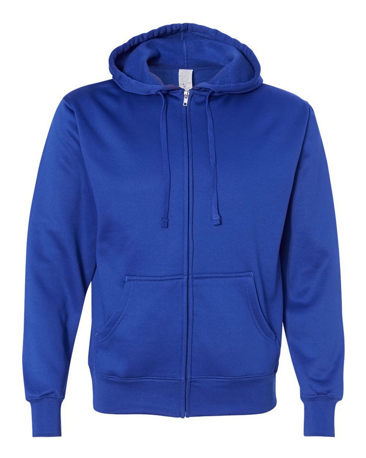 EXP444PZ Poly-Tech Hooded Full-Zip Sweatshirt Independent Trading Co