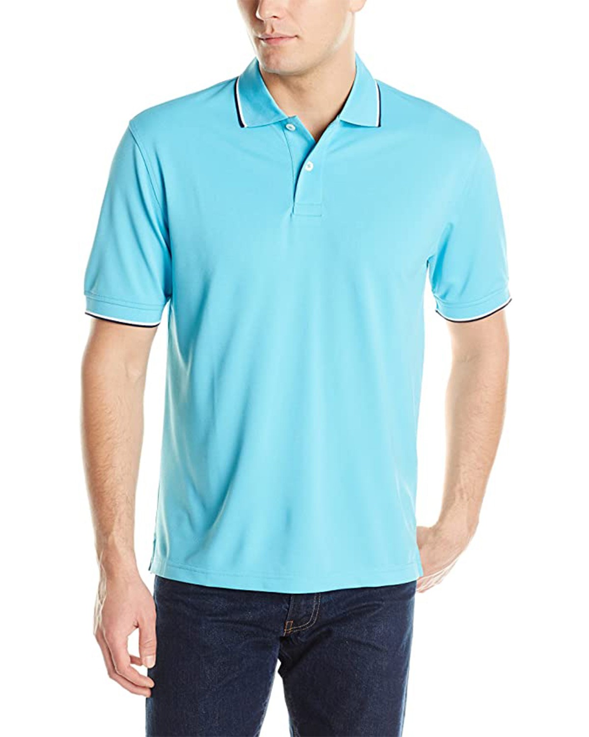 Izod 13Z0116 TIPPED Pique UE POLO - Free Shipping Available