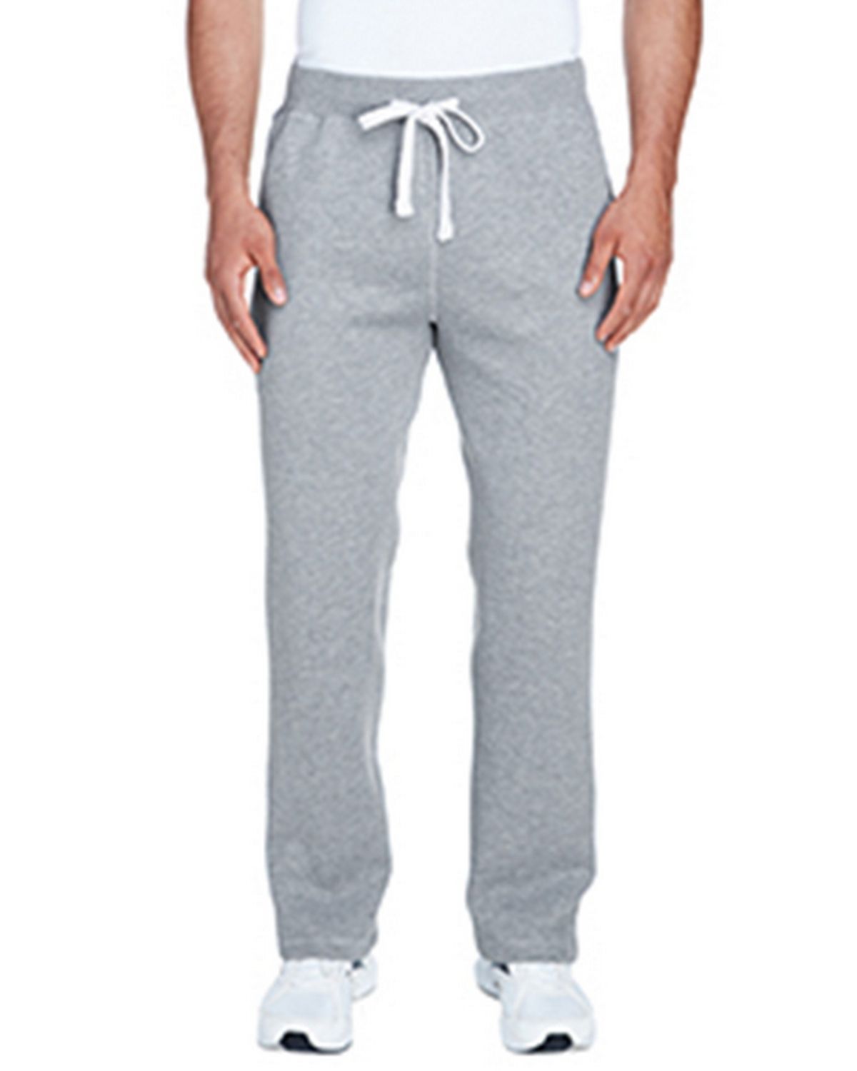 open bottom fleece pants