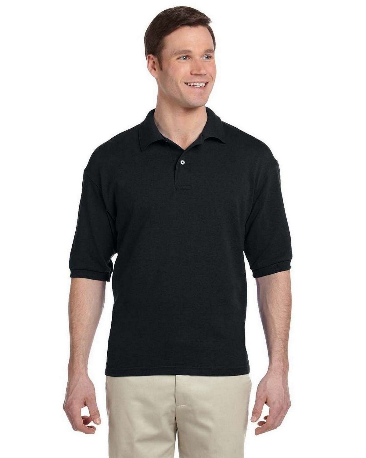 Jerzees 438 5.6 oz. 50/50 Pique Sport Shirt with SpotShield