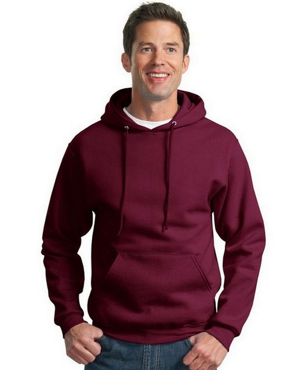 Jerzees 4997M Super Sweats Pullover Hooded Sweatshirt