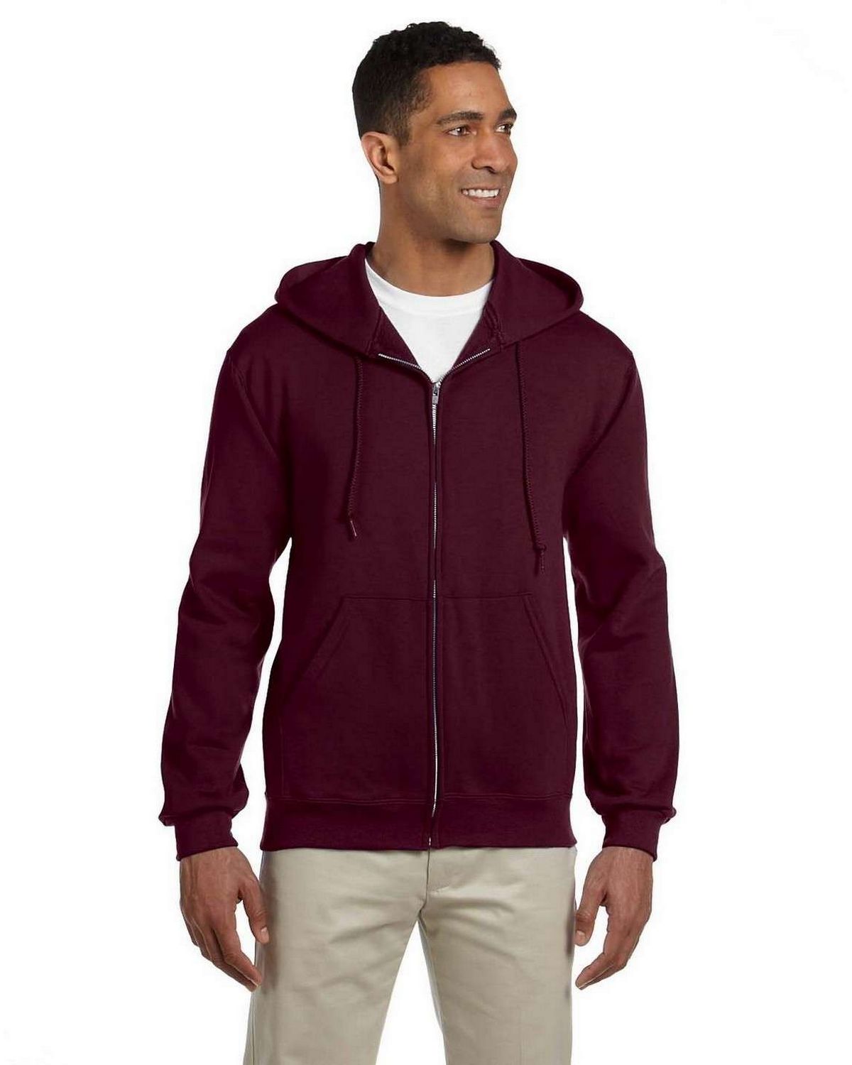 Jerzees 4999 Jerzees 4999 Men's 9.5 oz. Super Sweats 50/50 FullZip Hood