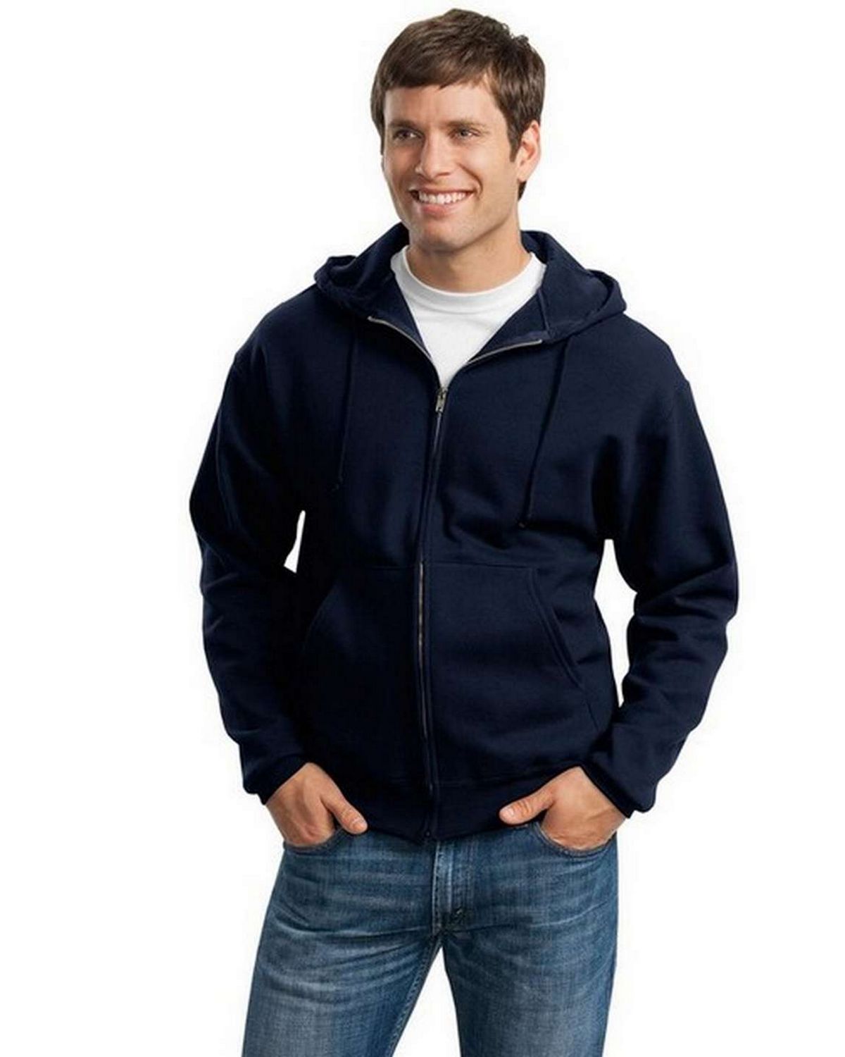 Jerzees 4999M Super Sweats Full-Zip Hooded Sweatshirt
