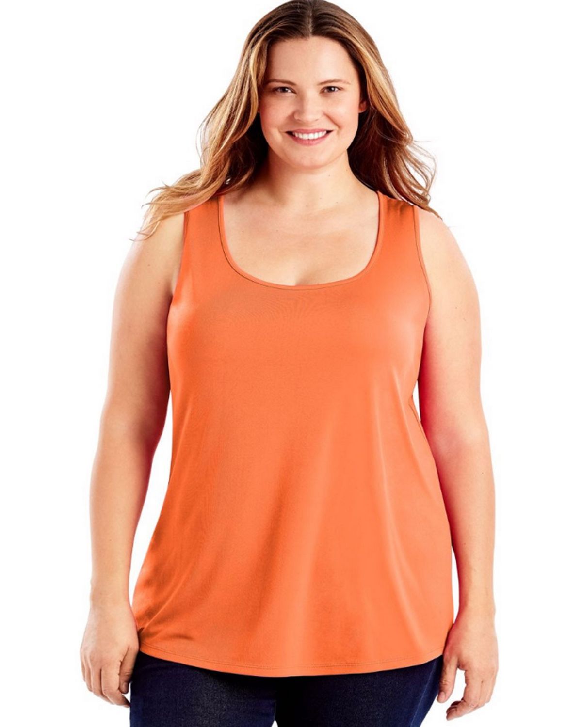 Just My Size OJ254 | Just My Size OJ254 Women's Cool Dri Scoop-Neck ...