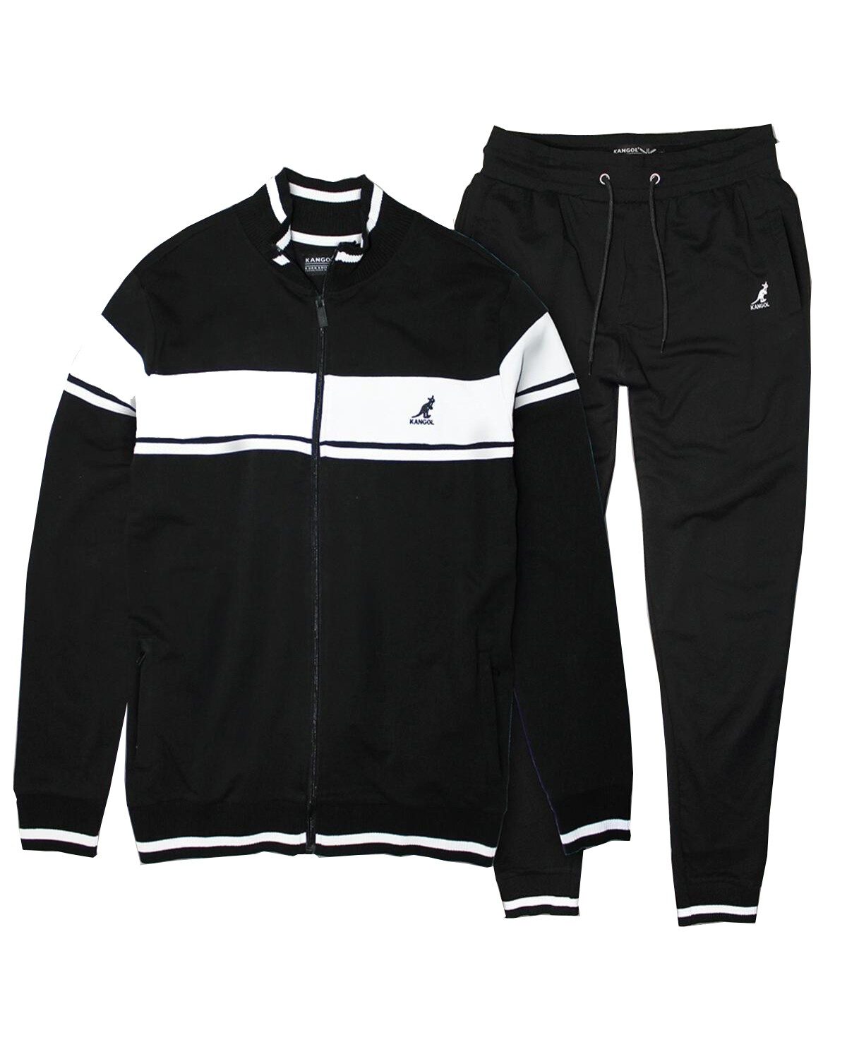 Kangol K96120SET Men's French Terry Full Zip + Jogger set