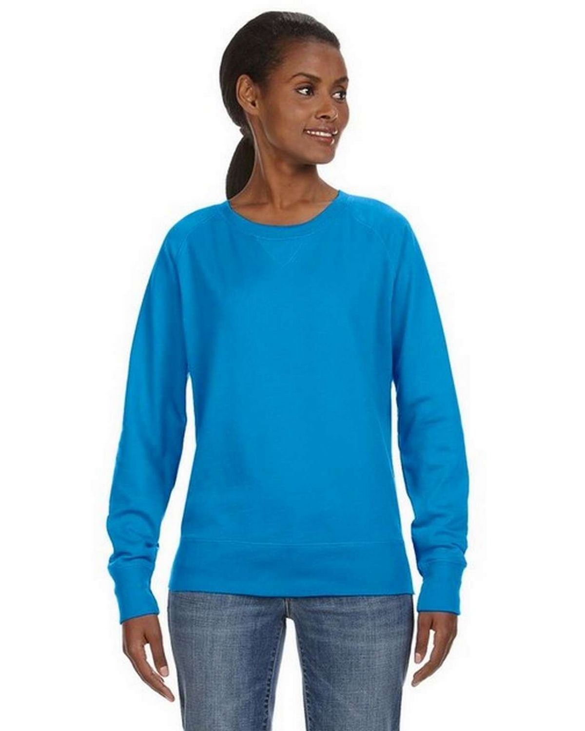 LAT 3762 Ladies Slouchy Pullover - Shop at ApparelnBags.com