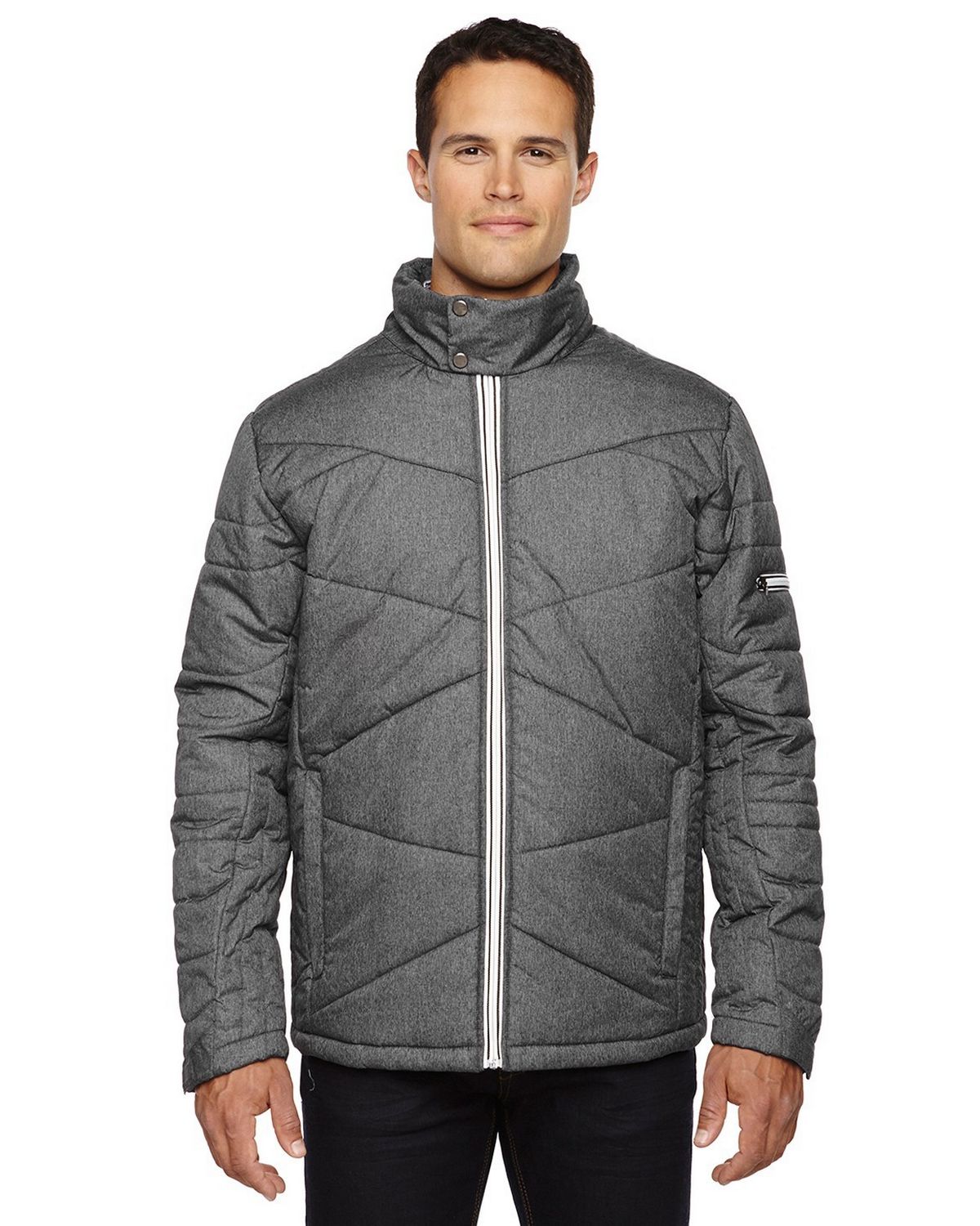 North End 88698 Avant Mens Tech Melange Insulated Jacket