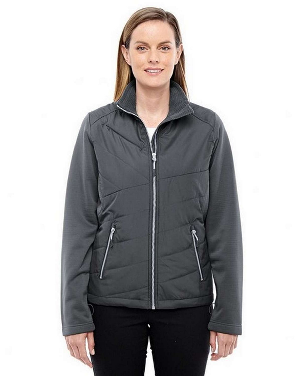 North End 78809 Ladies' Quantum Interactive Hybrid Insulated Jacket