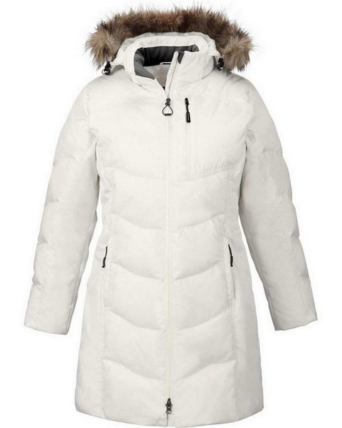 Buy North End 78179 Boreal Ladies Down Jacket With Faux Fur Trim