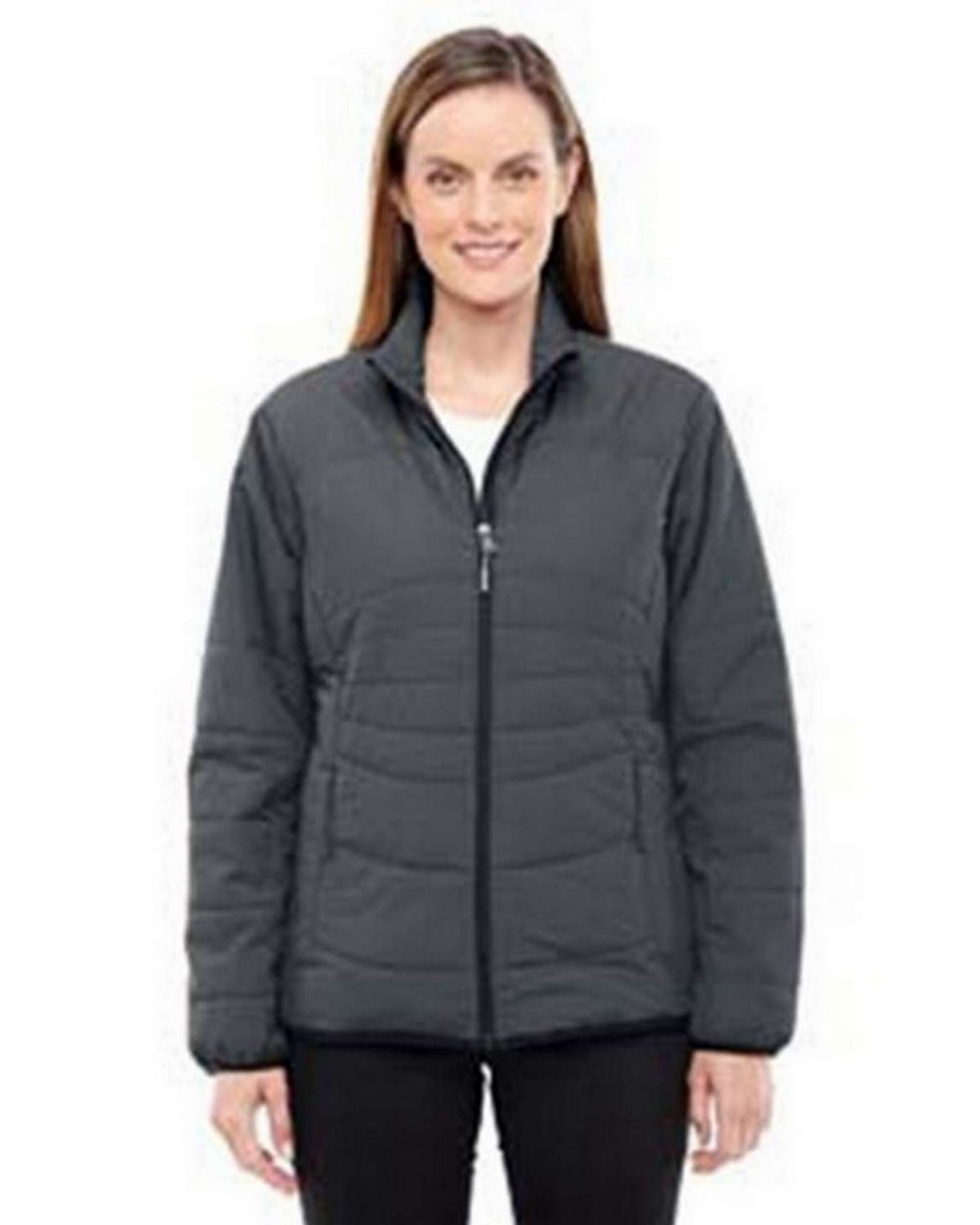 North End 78231 Ladies Resolve Interactive Insulated Packable Jacket