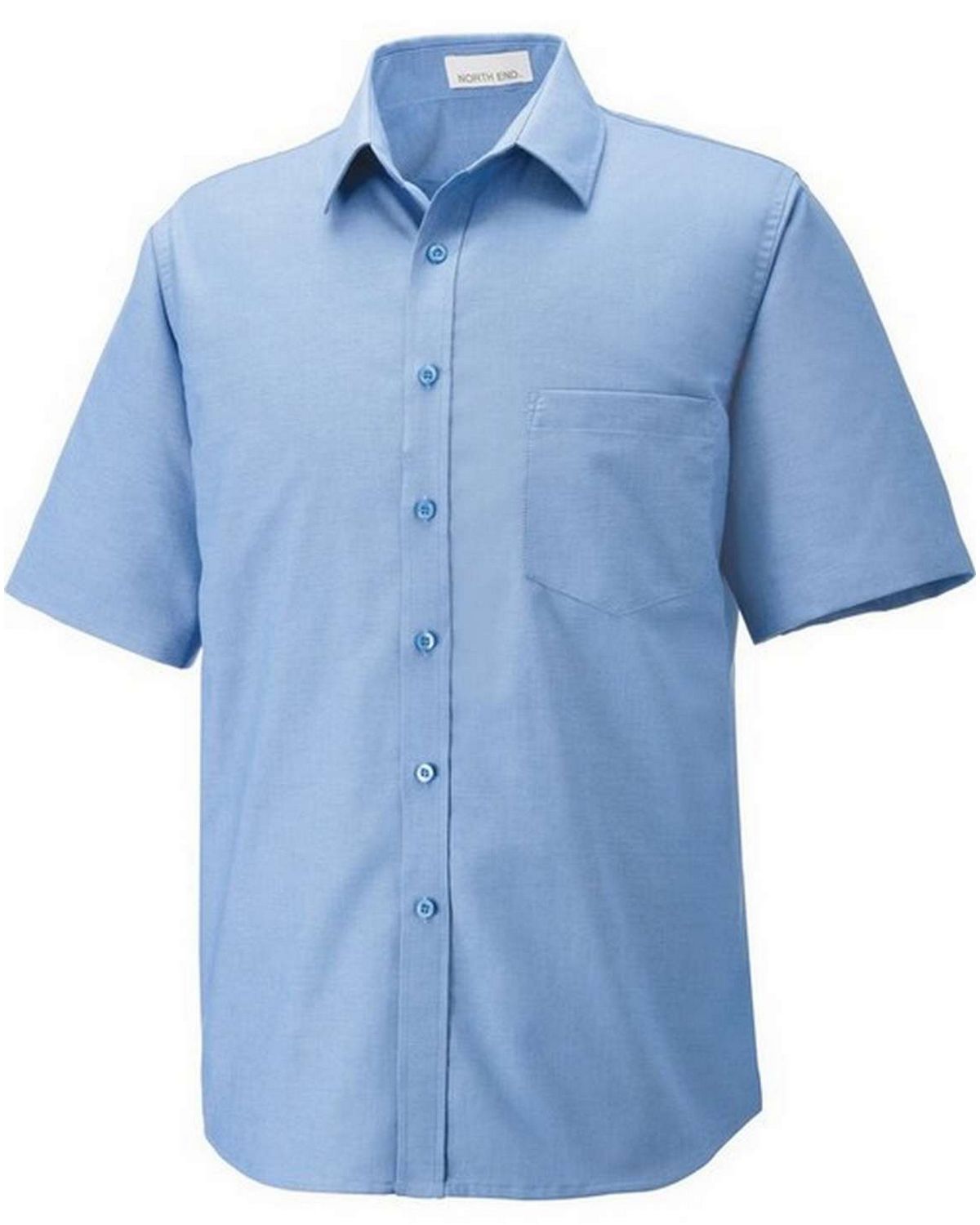 Buy North End 87039 Maldon Mens Short Sleeve Oxford Shirt