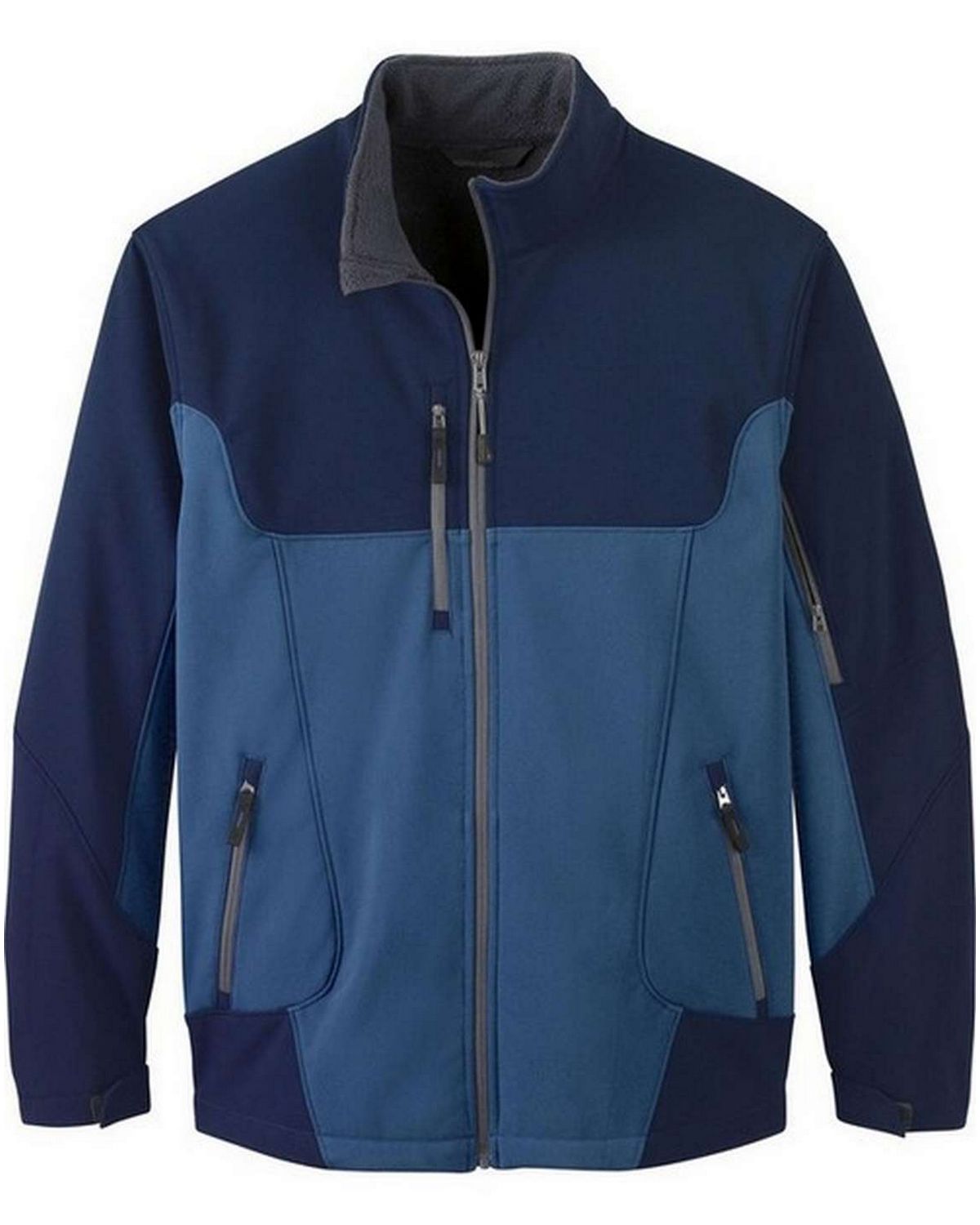 North End 88156 Compass Mens Color-Block Soft Shell Jacket