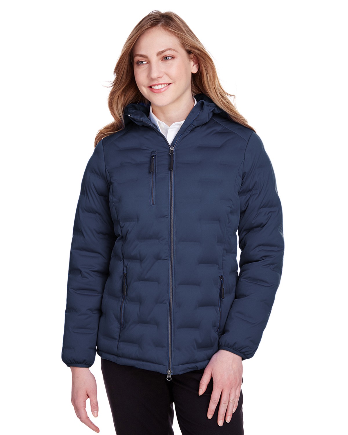 North End NE708W Ladies Loft Puffer Jacket - Free Shipping Available