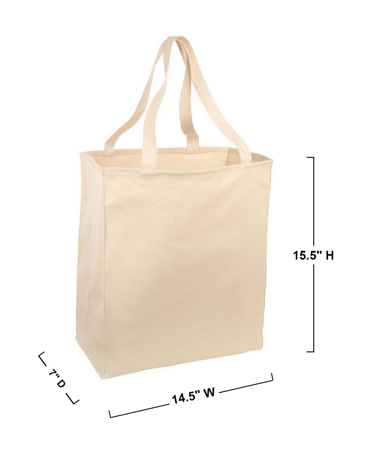 Port Authority B110 Over the Shoulder Grocery Tote