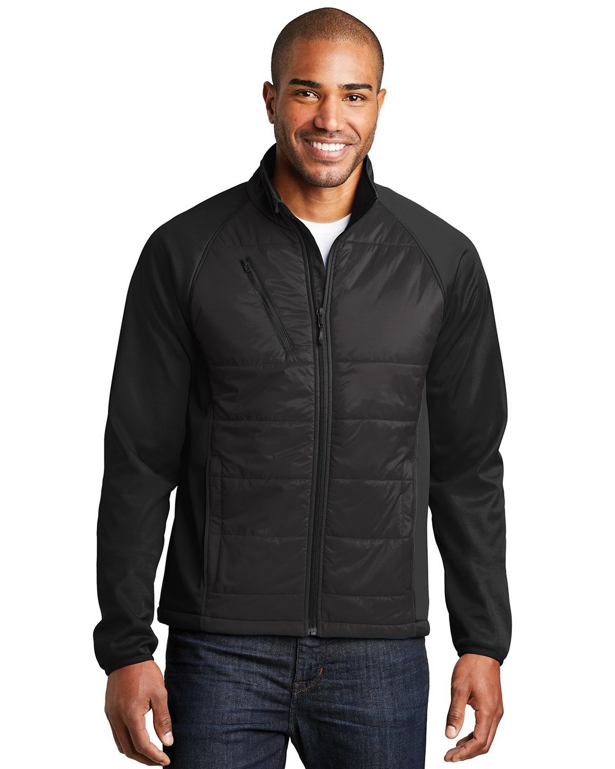 Port Authority J787 Hybrid Soft Shell Jacket